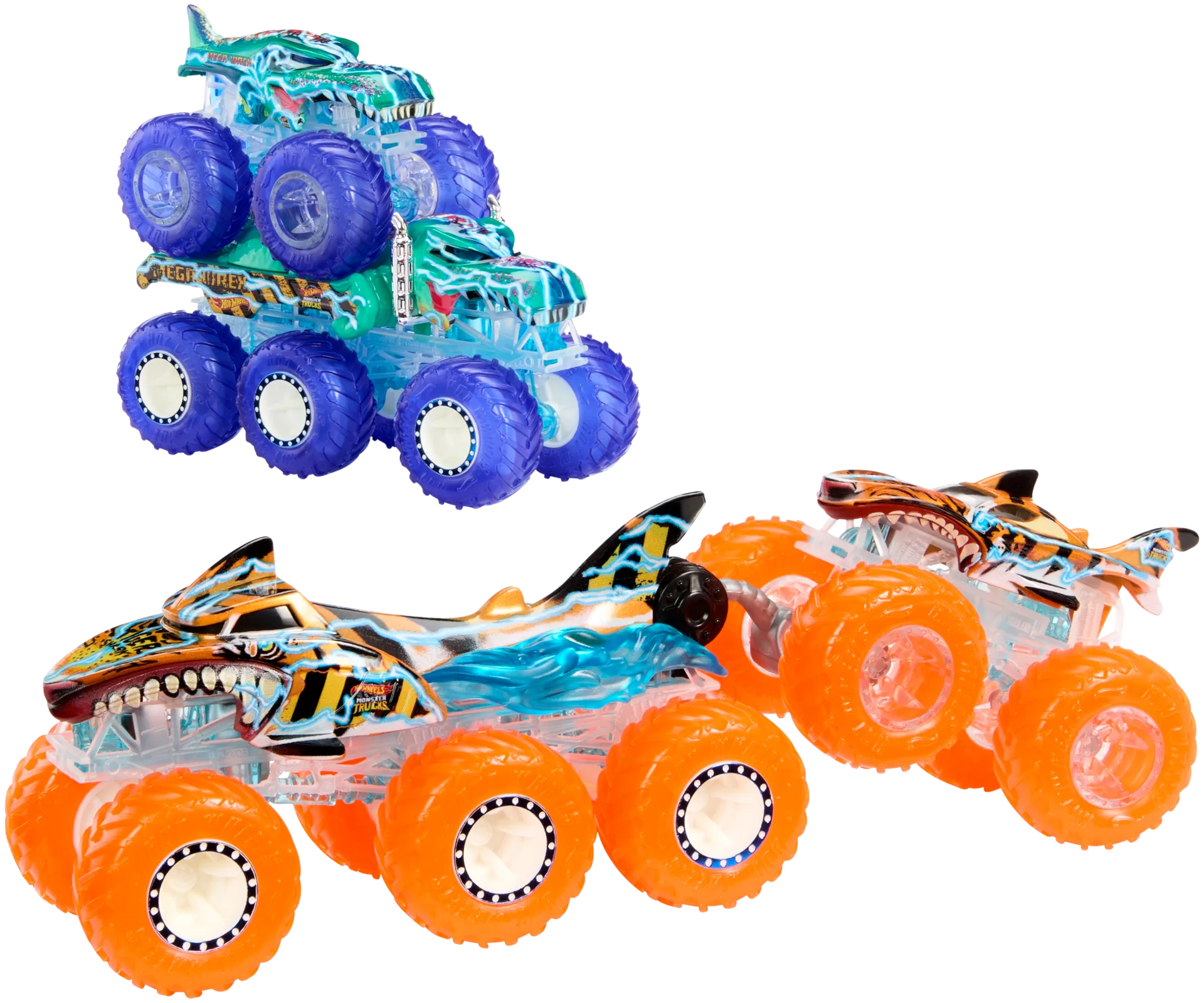 Hot Wheels Monster Trucks Power Smashers -monipakkaus - 2