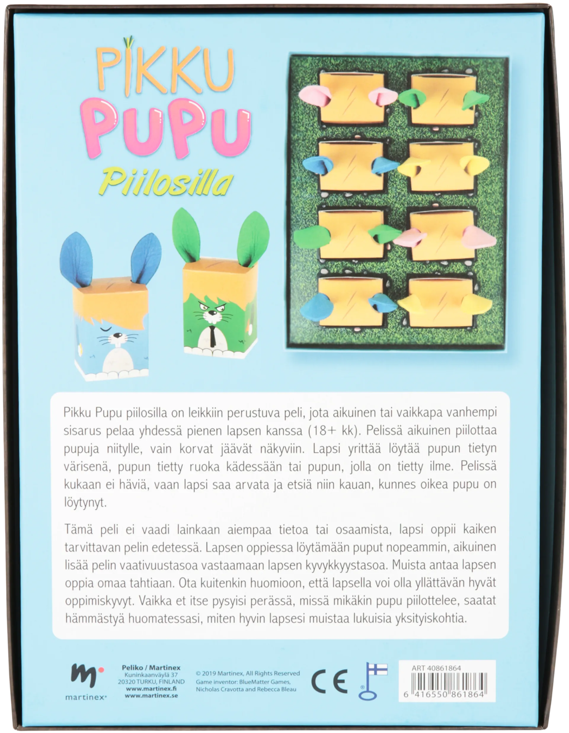 Peliko Pikku pupu piilosilla - 3