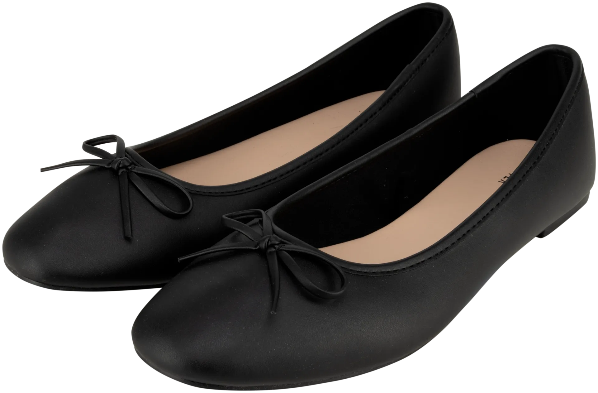 TEX naisten ballerinat I965516 - BLACK 1 - 1