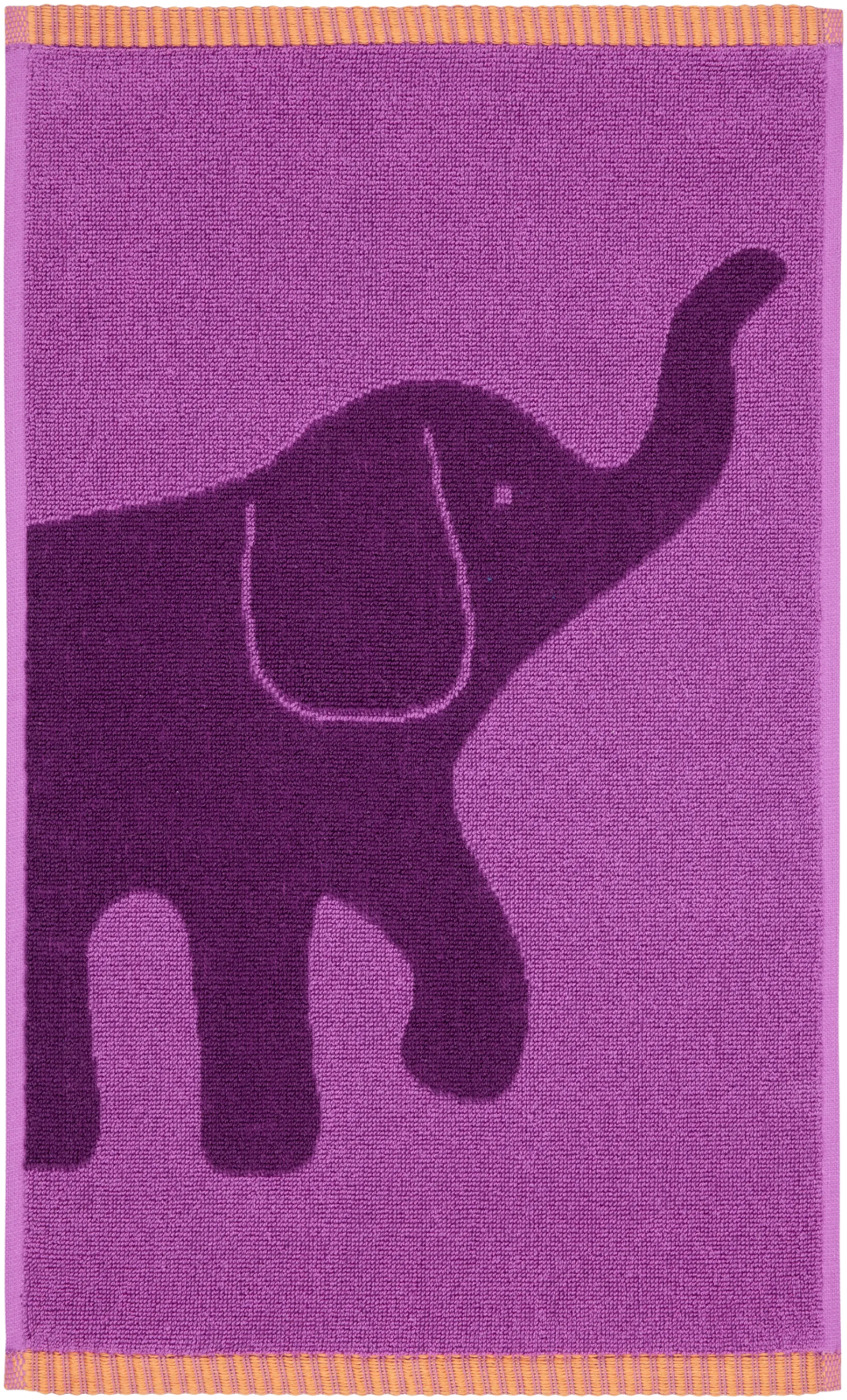 Finlayson Käsipyyhe Elefantti Vapaa 30x50cm violetti/oranssi - 1
