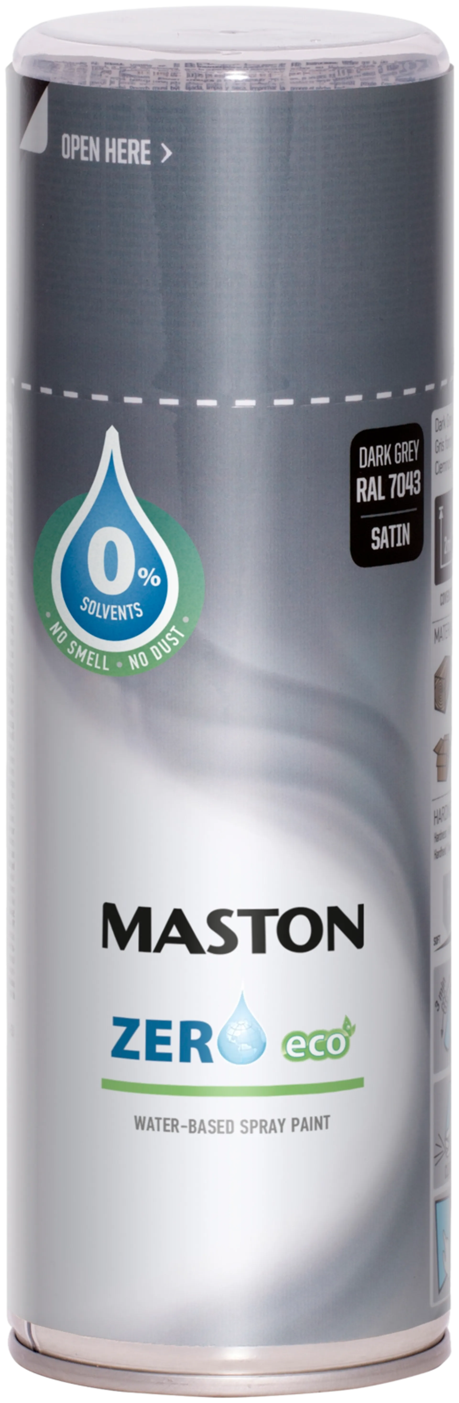 Maston Zero spraymaali tummanharmaa 400ml