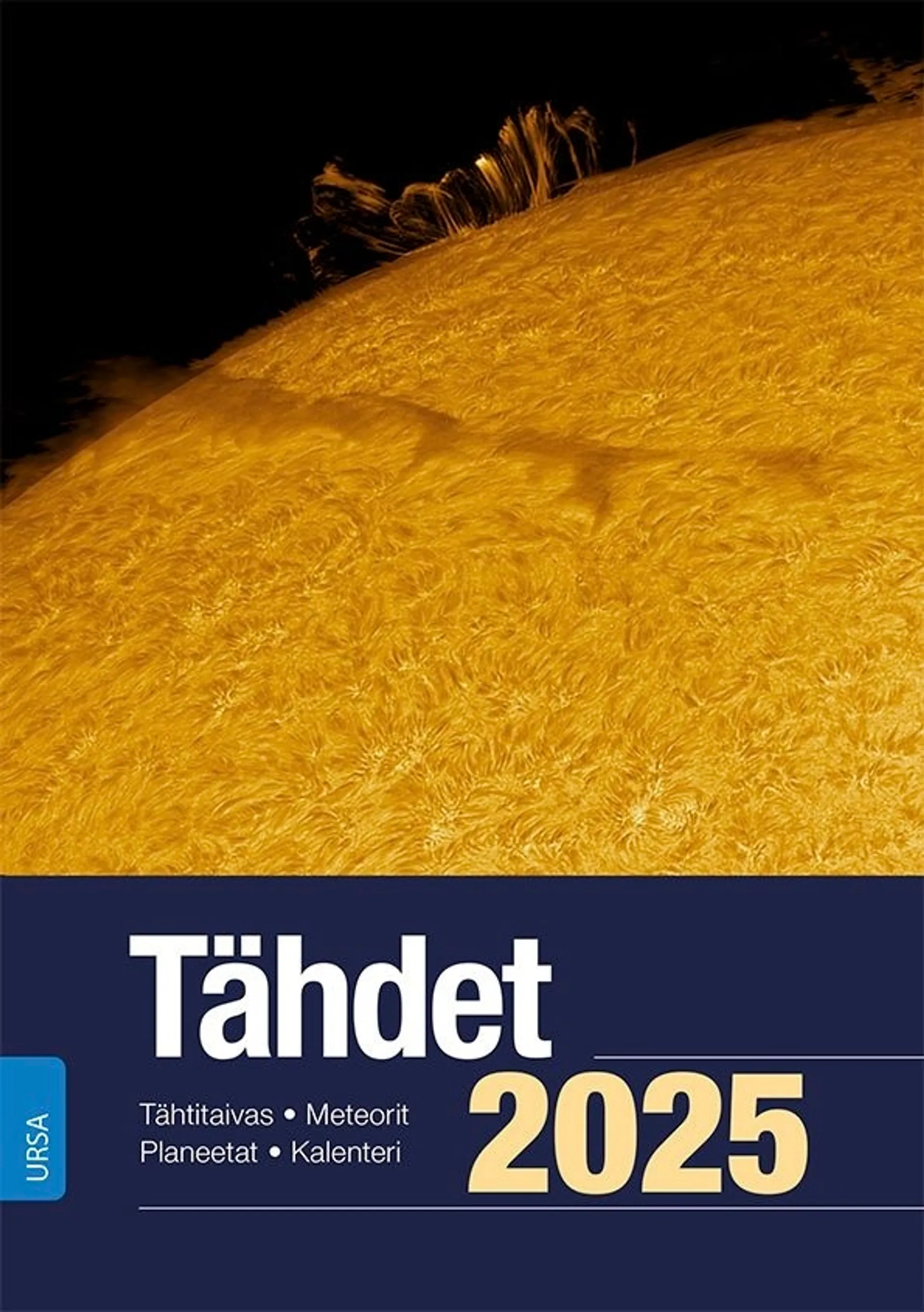 Tähdet 2025 - Tähtitaivas, meteorit, planeetat, kalenteri