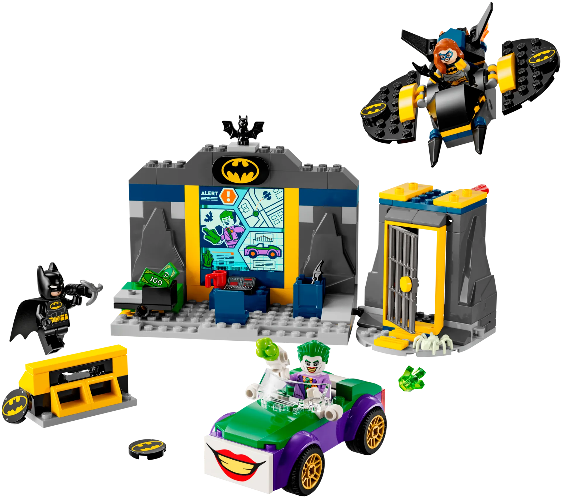 LEGO Marvel Super Heroes 76272 Lepakkoluola, Batman™, Batgirl™ ja The Joker™ - 5