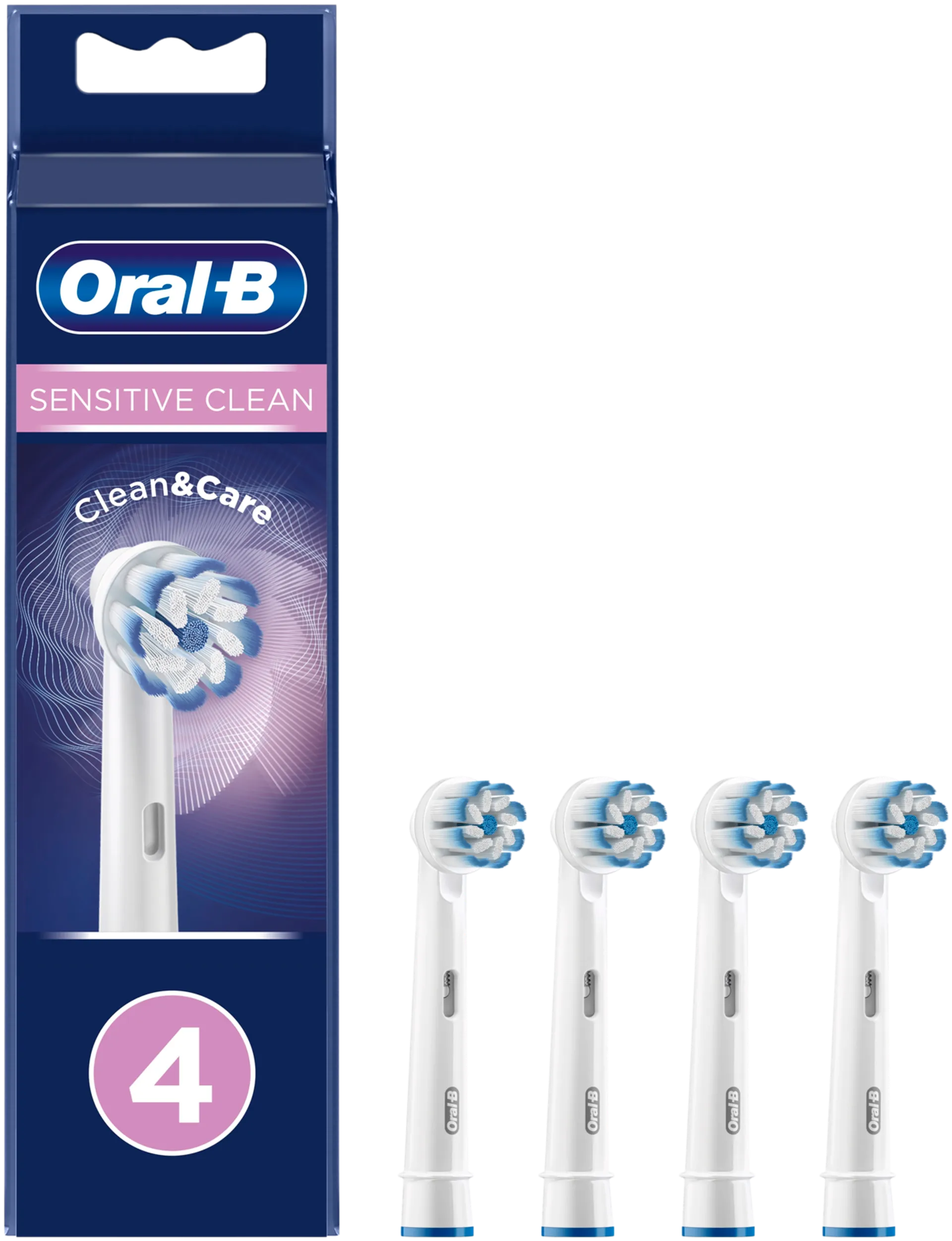 Oral-B Sensitive Clean vaihtoharja 4kpl - 1