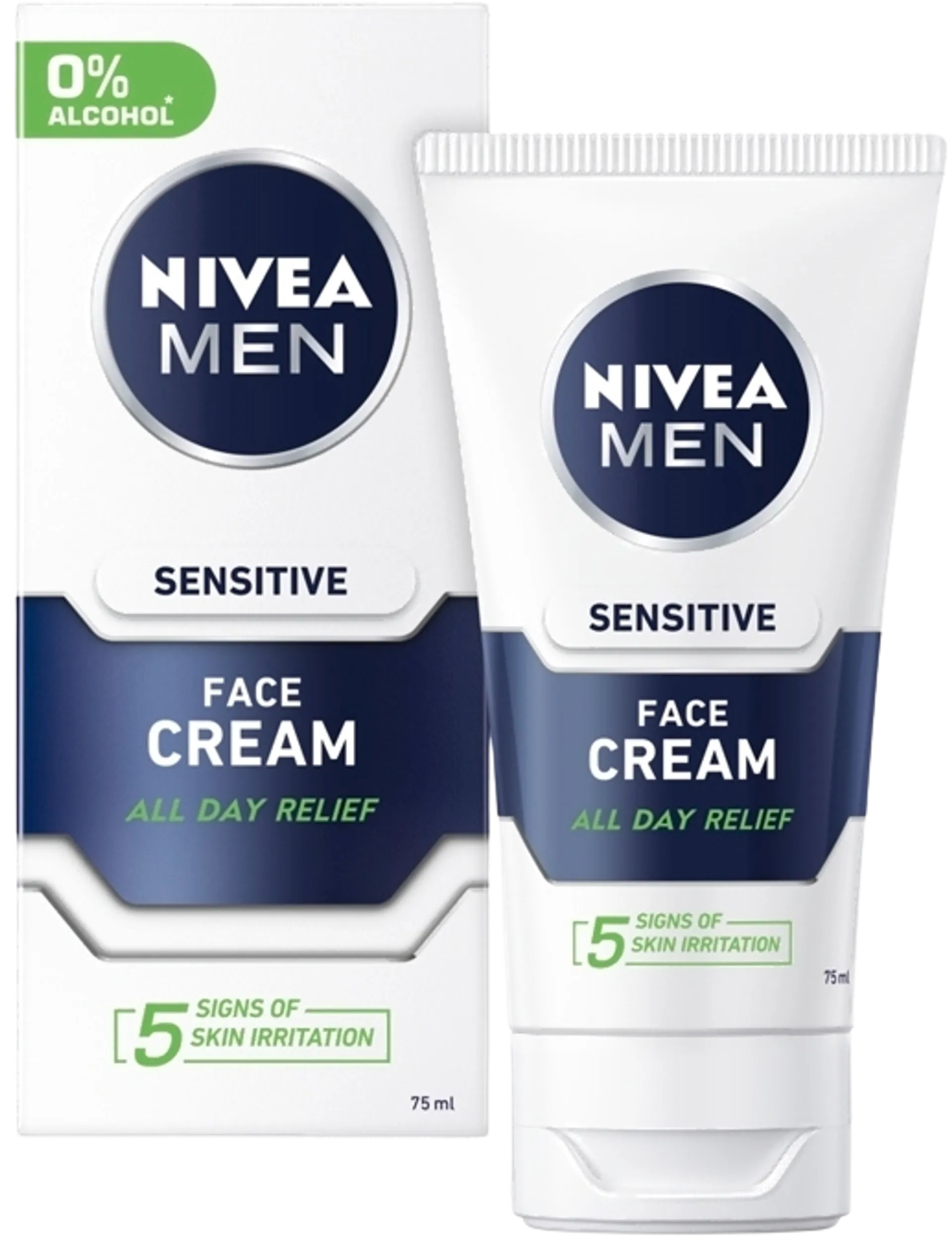 NIVEA MEN 75ml Sensitive Face Cream -kasvovoide - 3