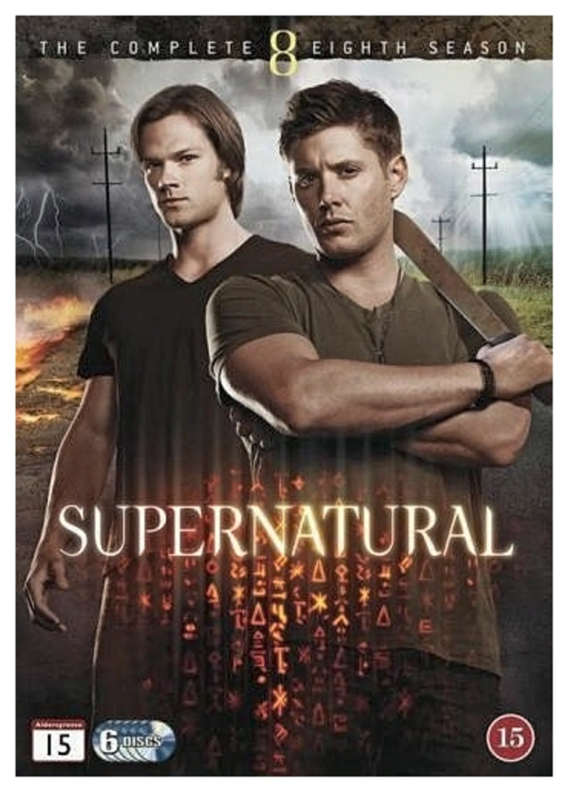 Supernatural 8. tuotantokausi 6DVD