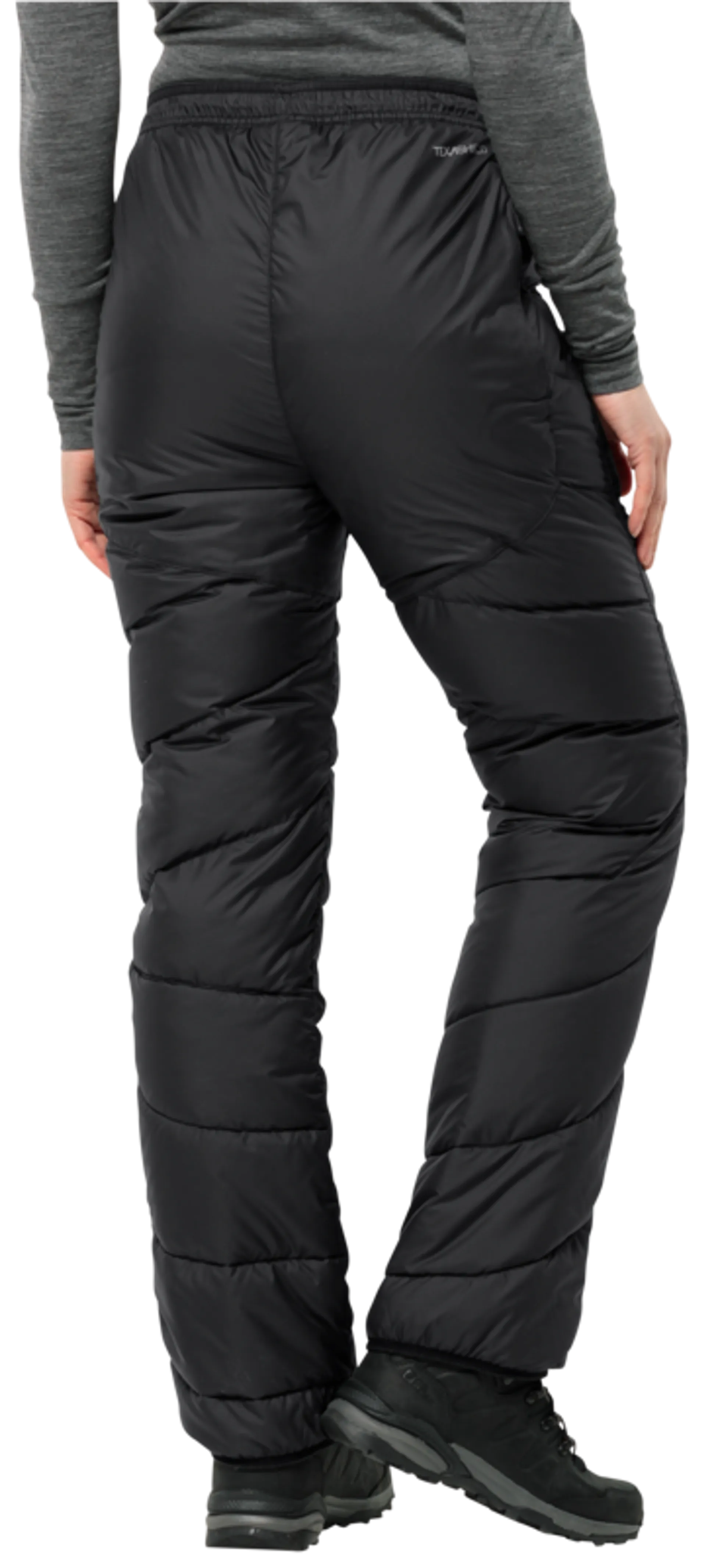 Jack Wolfskin naisten untuvahousut Atmosphere pants w 1501303 - BLACK - 3