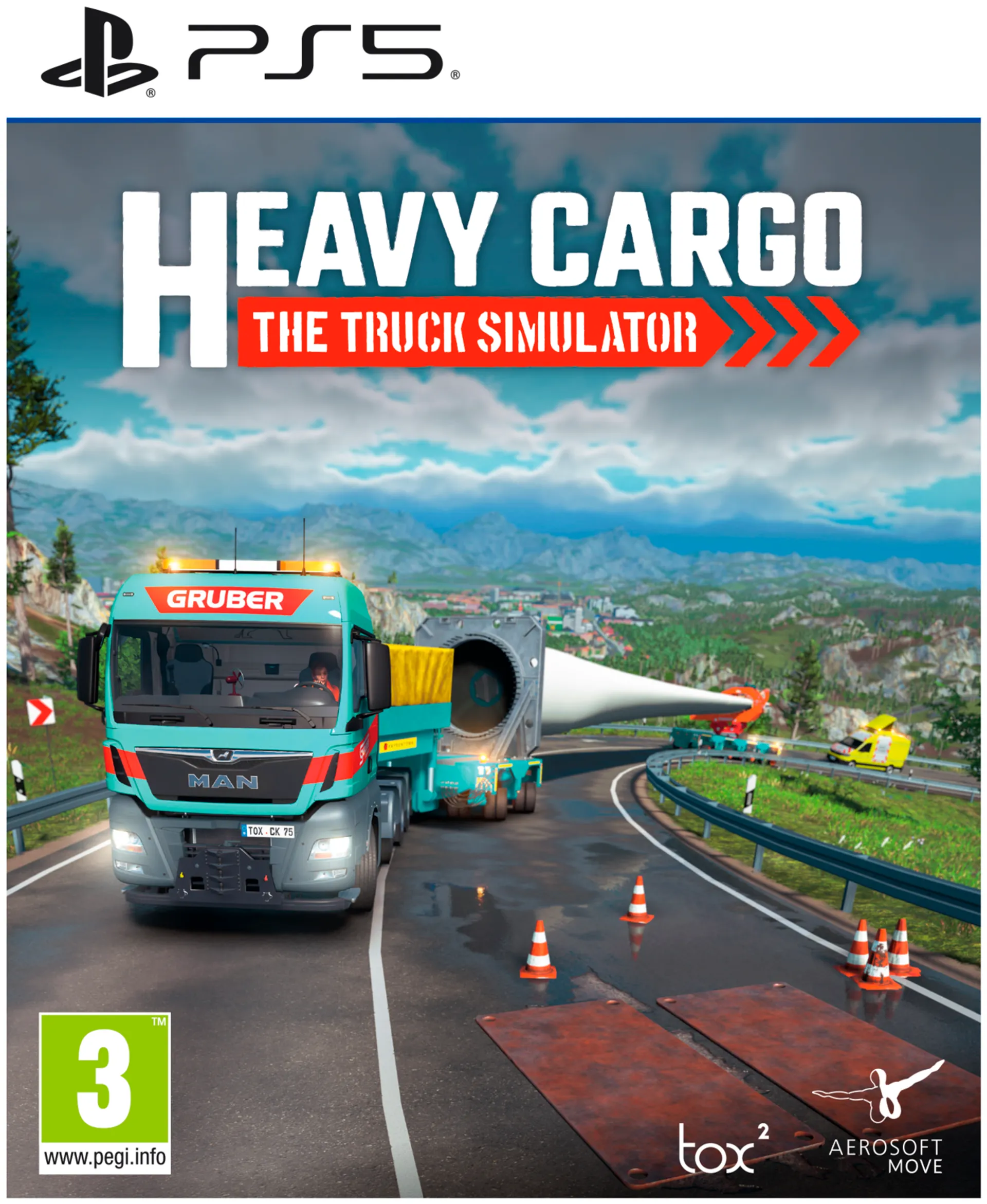 PS5 Heavy Cargo Truck simulator - 1