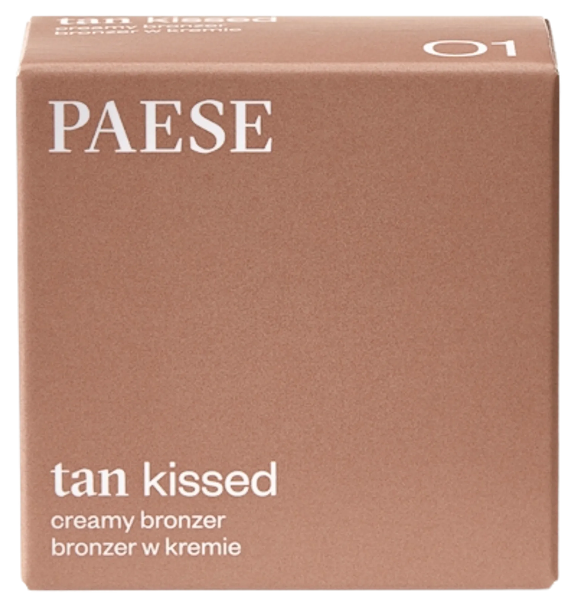 Paese voidemainen bronzer cream contour tan kissed 01 - 1