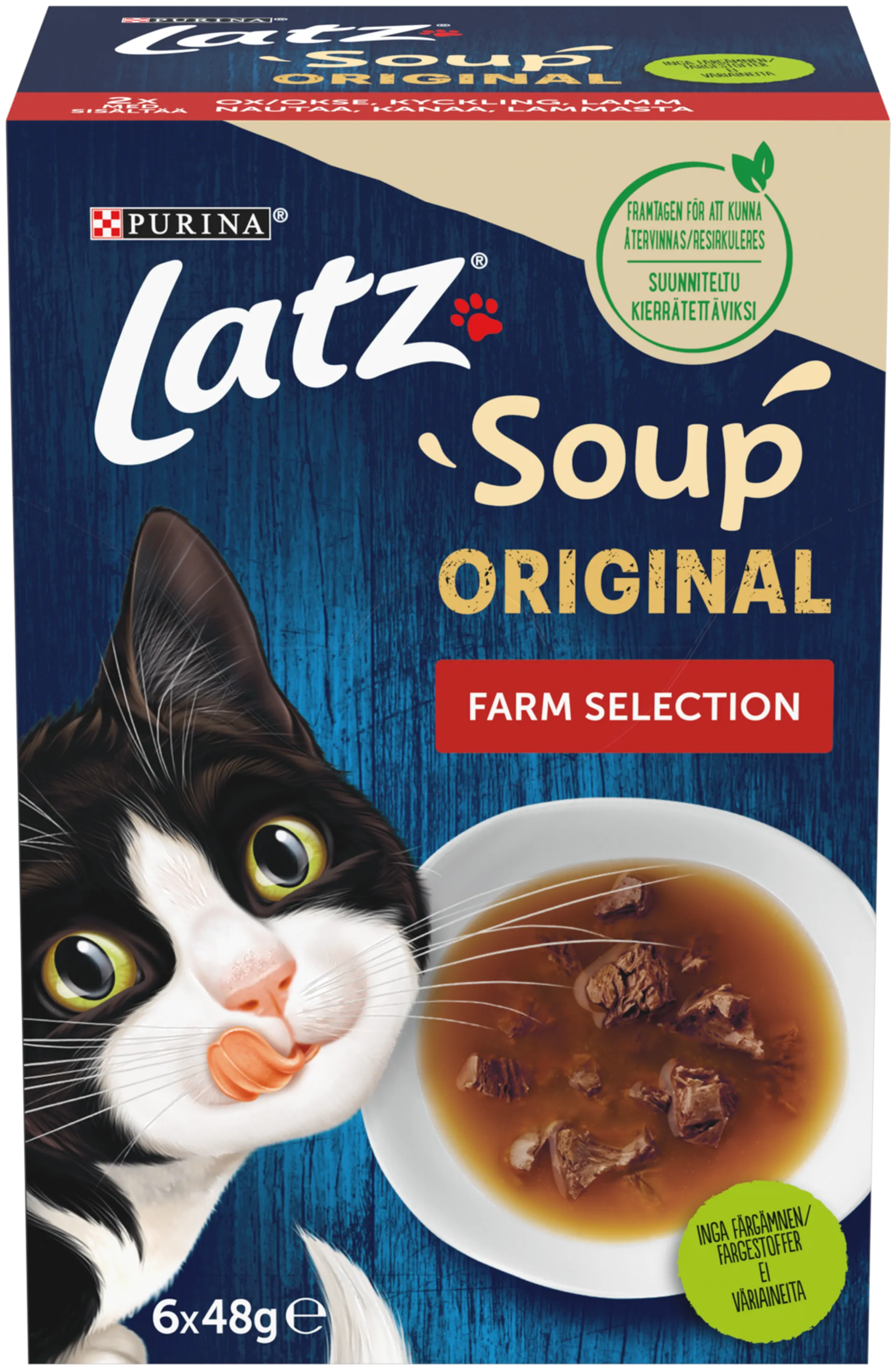 LATZ 6x48g Soup Farm Selection kissanruoka