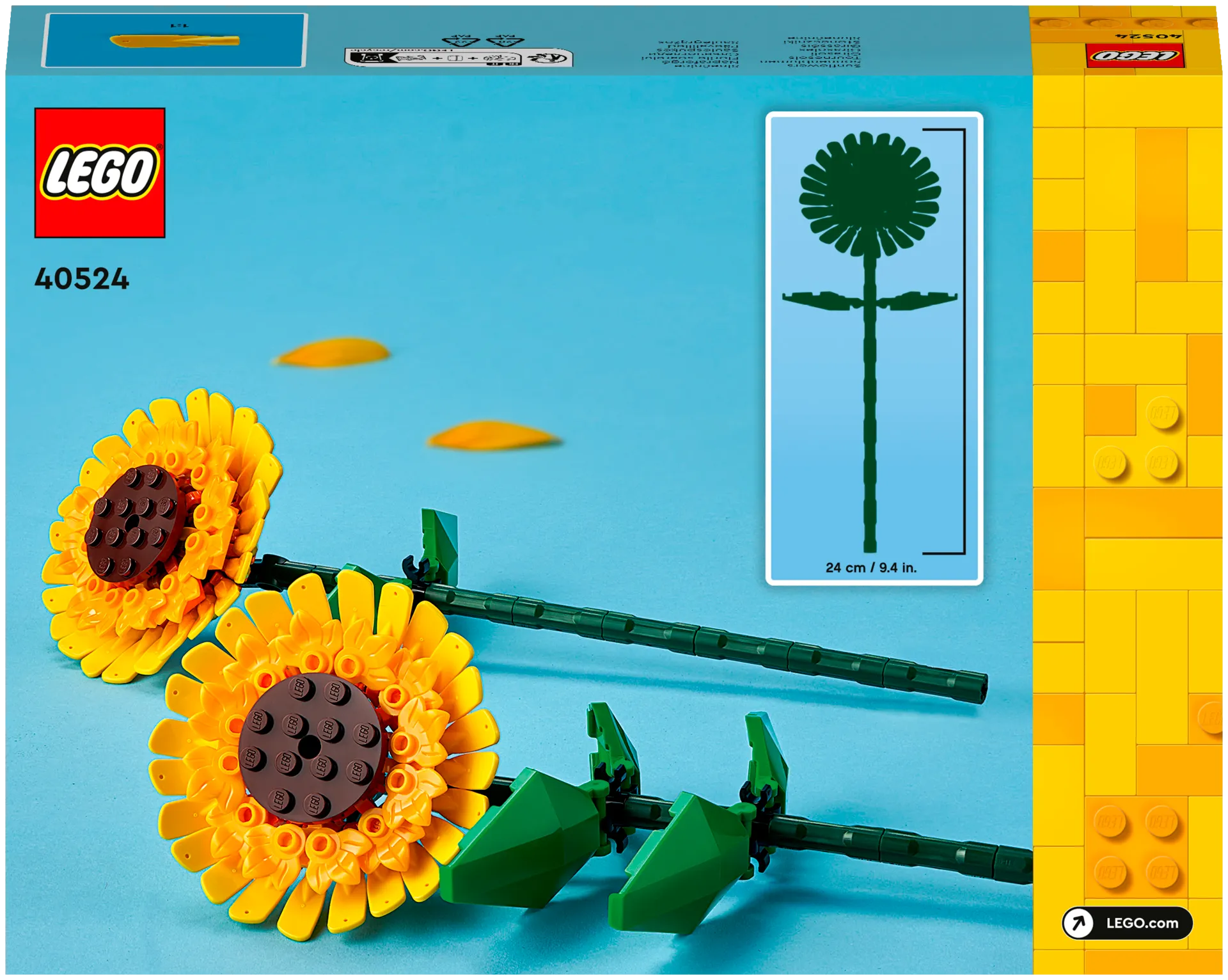 LEGO LEL Flowers 40524 Auringonkukat - 3