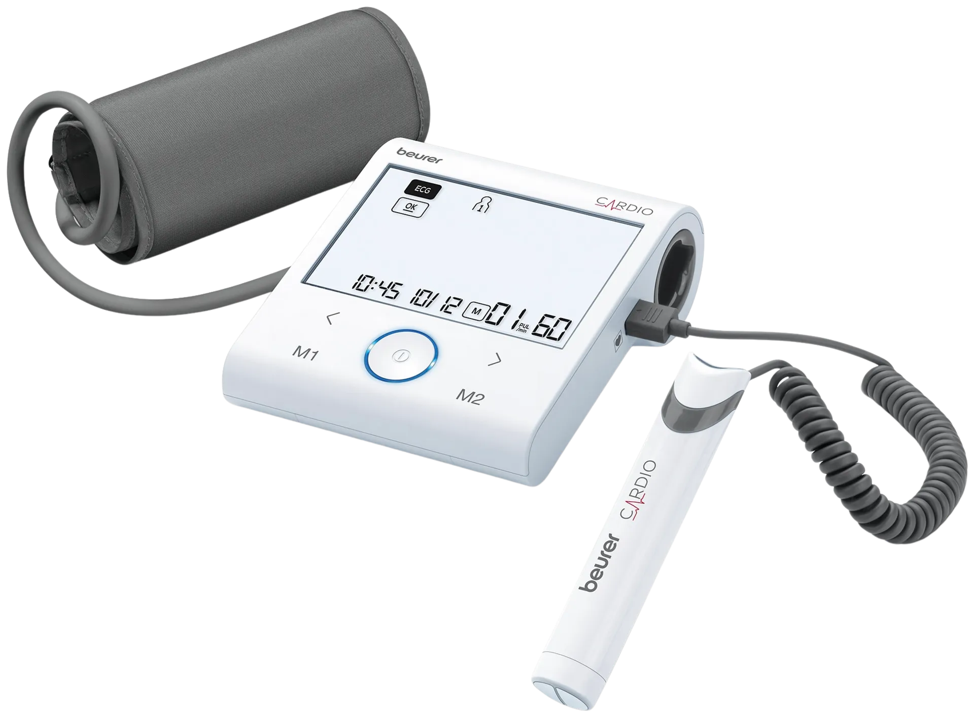 Beurer Verenpainemittari BM96 Cardio Bluetooth, EKG - 1