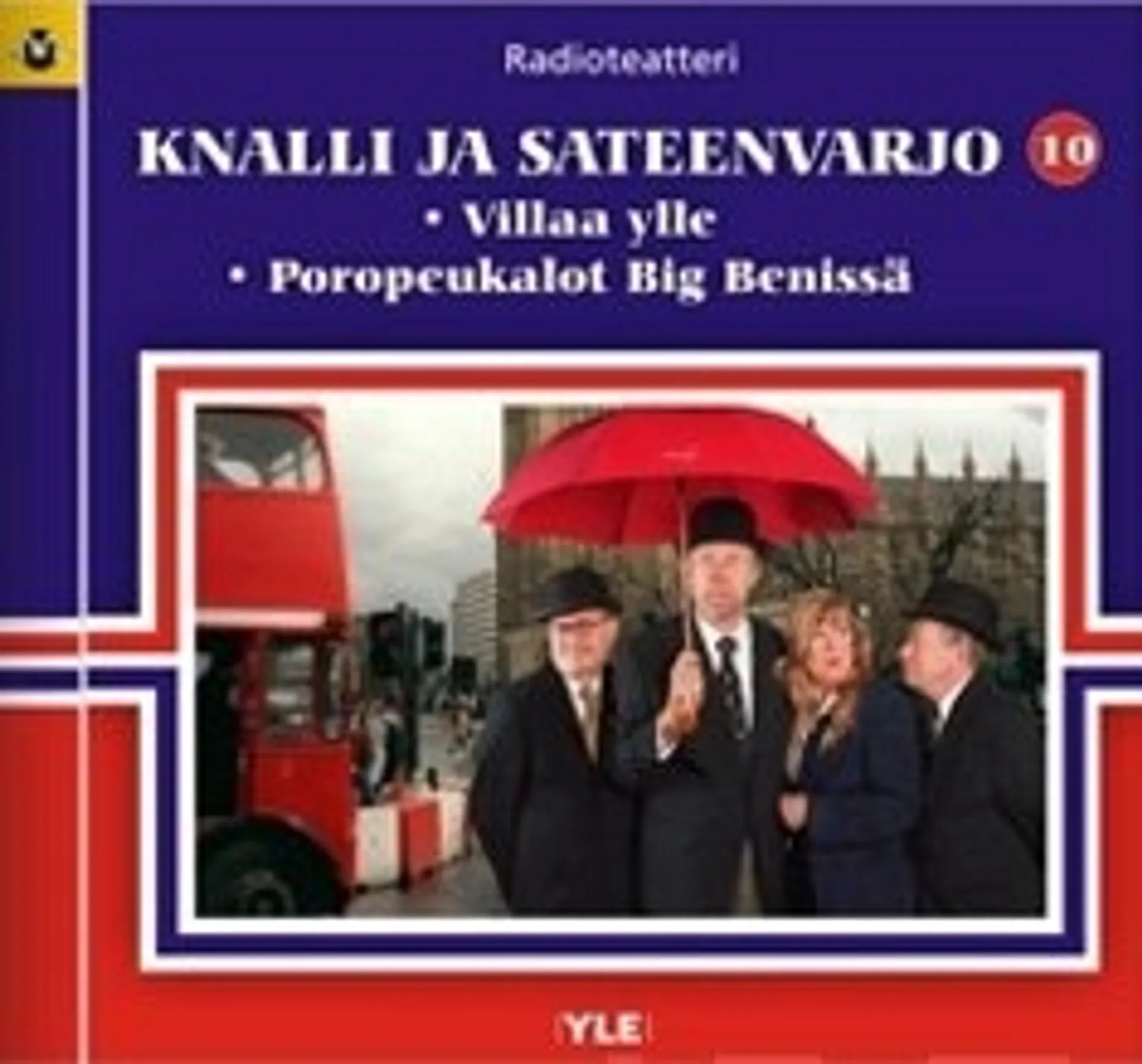 Knalli ja sateenvarjo 10 CD