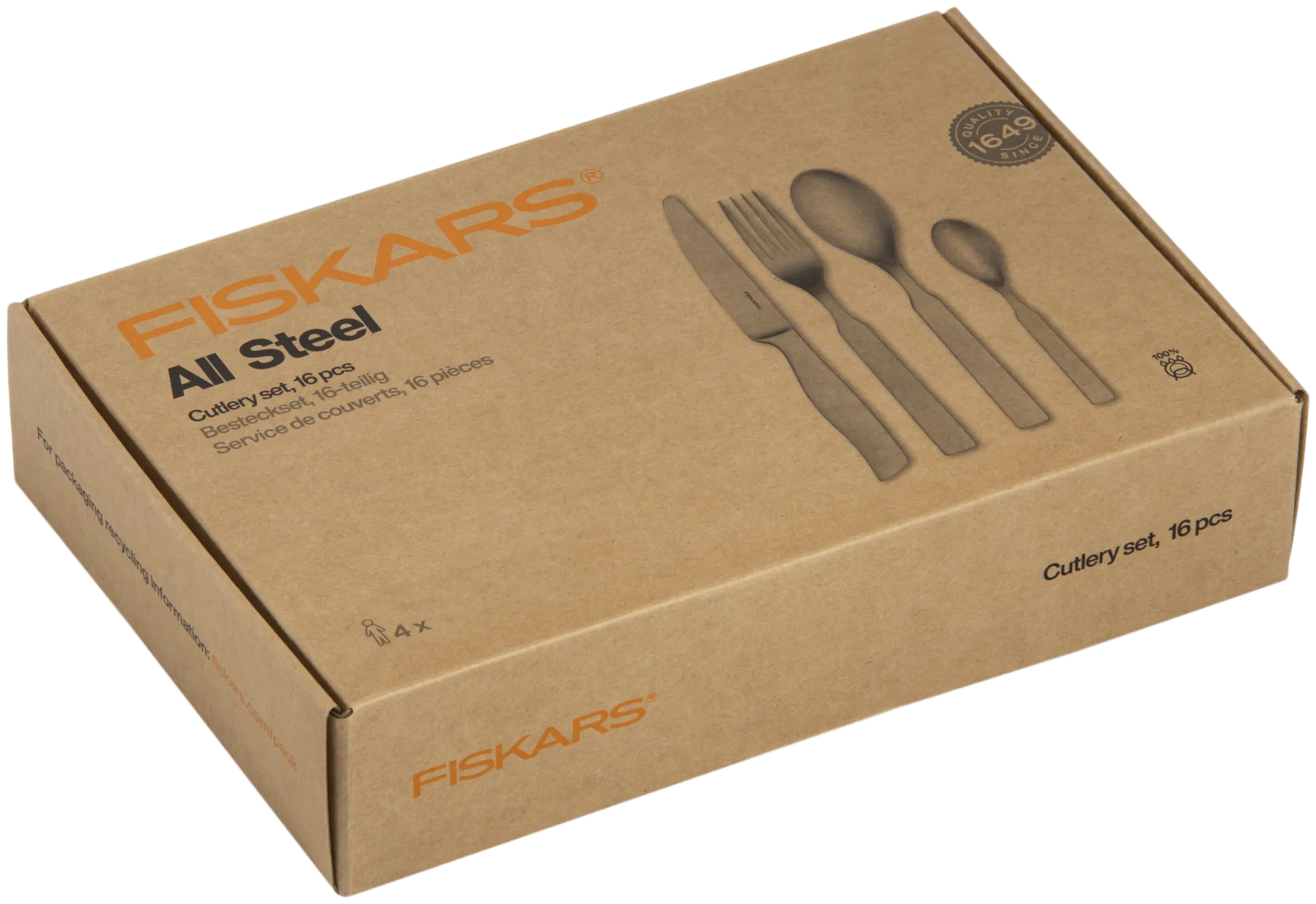 Fiskars All Steel aterinsetti 16 os. - 5