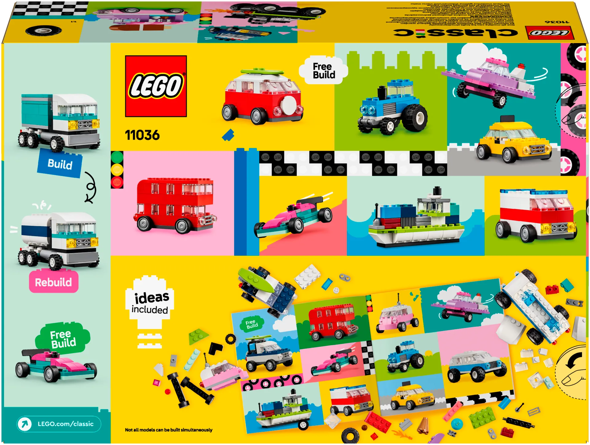 LEGO Classic 11036 Luovat ajoneuvot - 3
