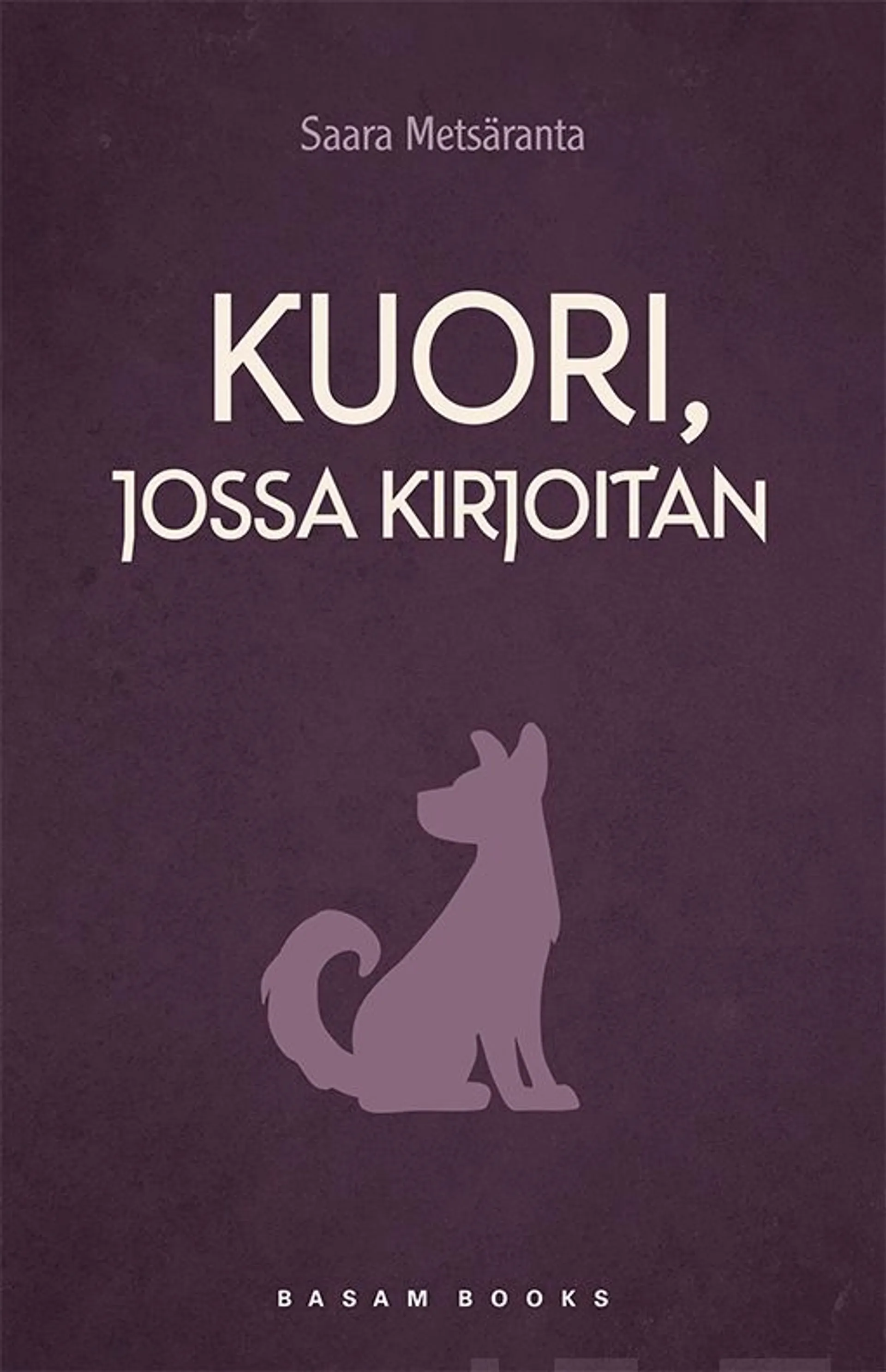 Metsäranta, Kuori, jossa kirjoitan