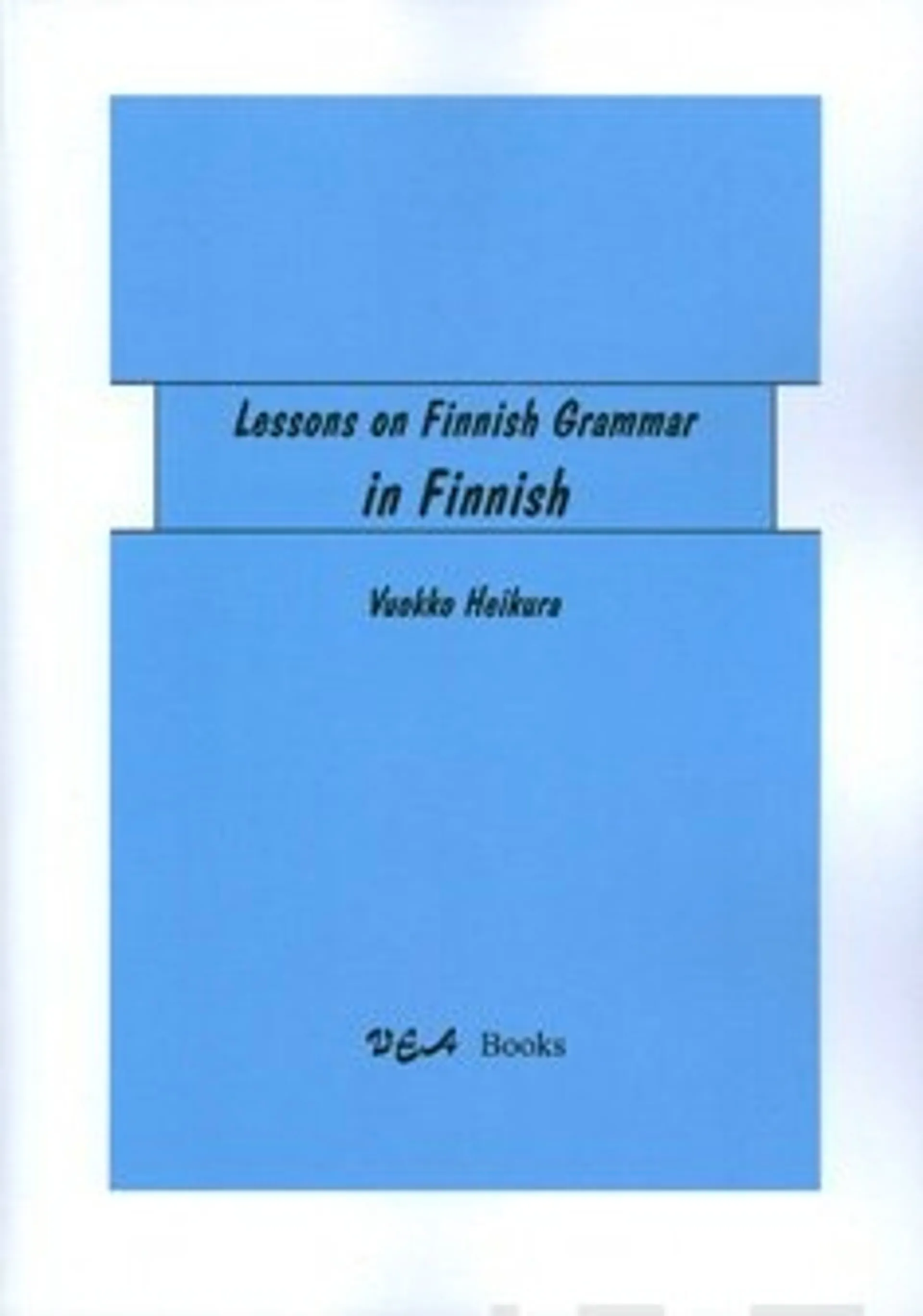 Lessons on Finnish grammar in Finnish