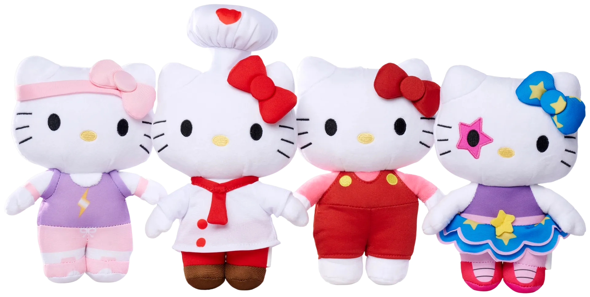 Hello Kitty Super Style -muotipehmot, 20 cm, 4 erilaista, lajitelma, myydään yksittäin - 1