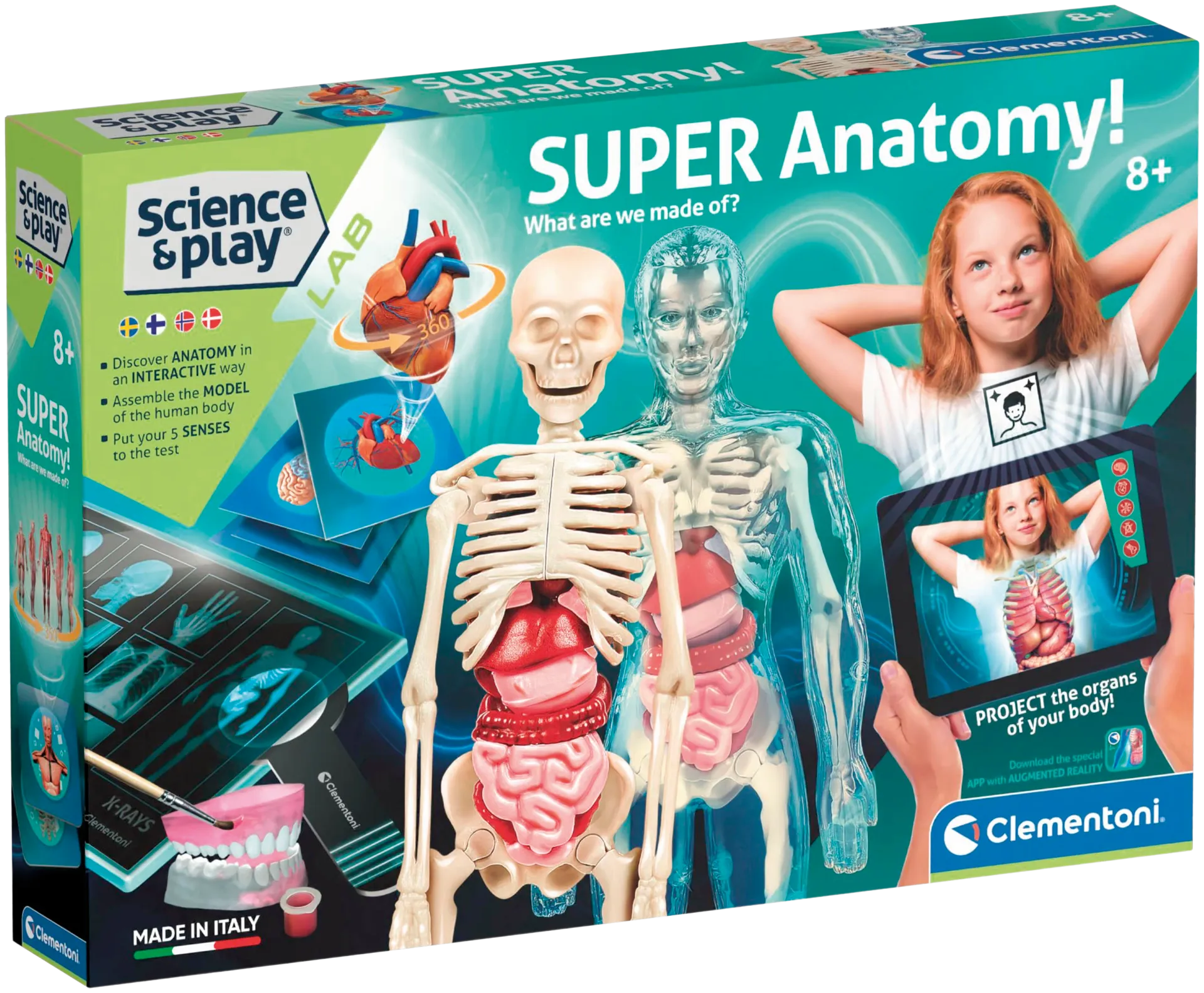 Clementoni Anatomia Super -tiedesetti - 1