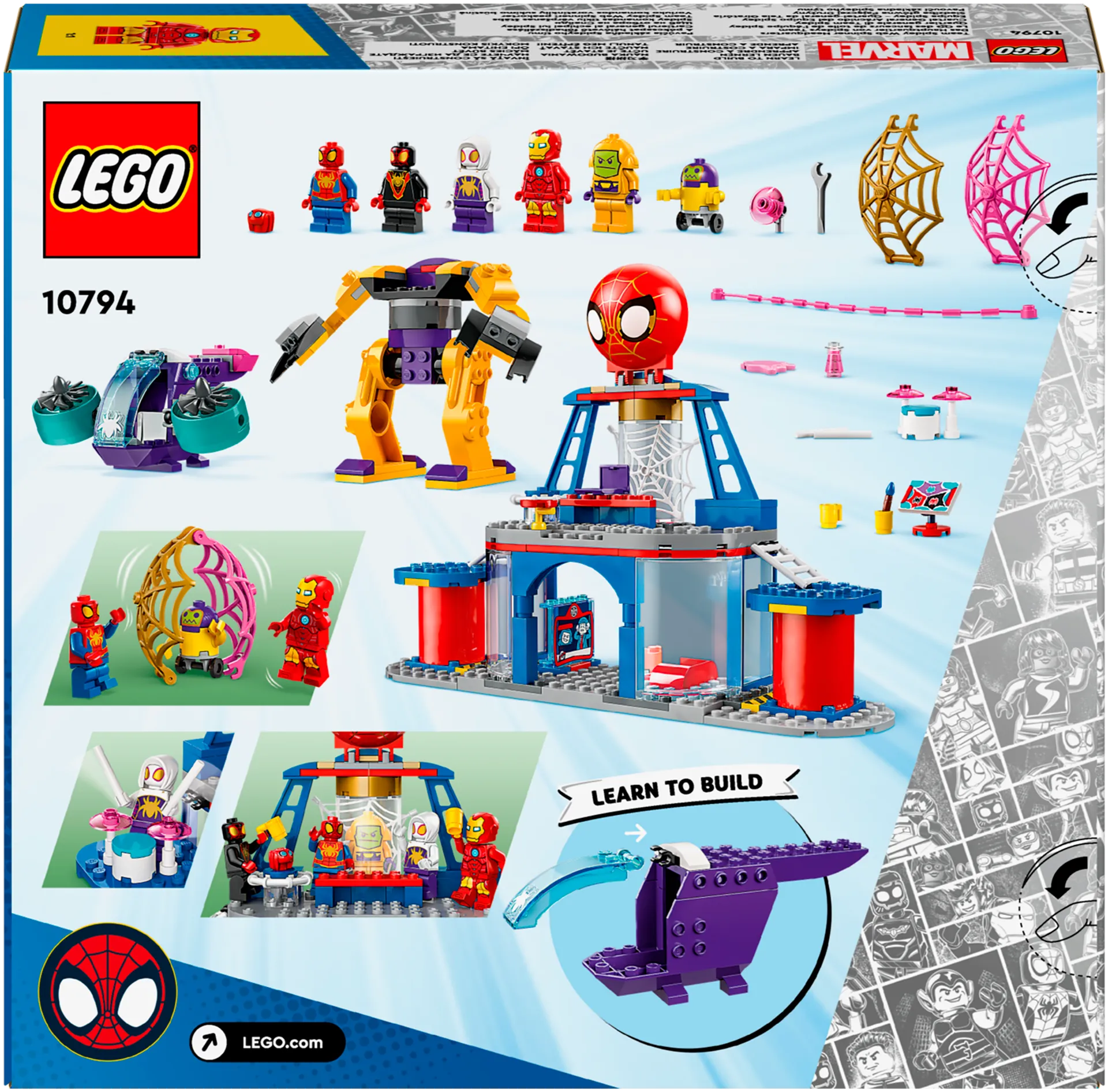 LEGO® Spidey 10794 Spidey-tiimin päämaja - 3