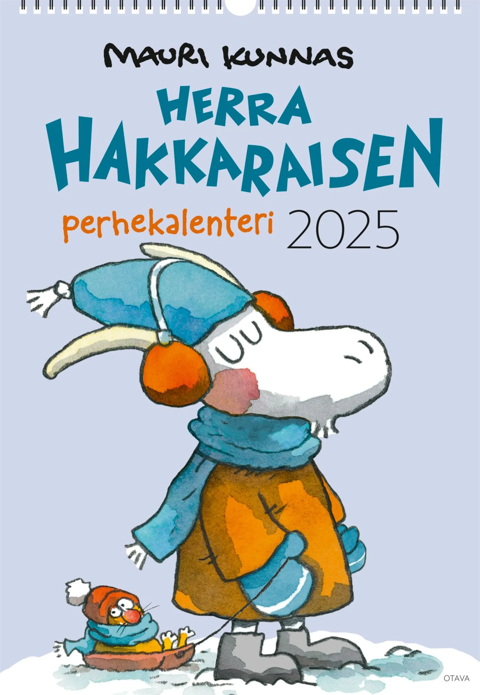 Otava perhekalenteri Herra Hakkaraisen 2025