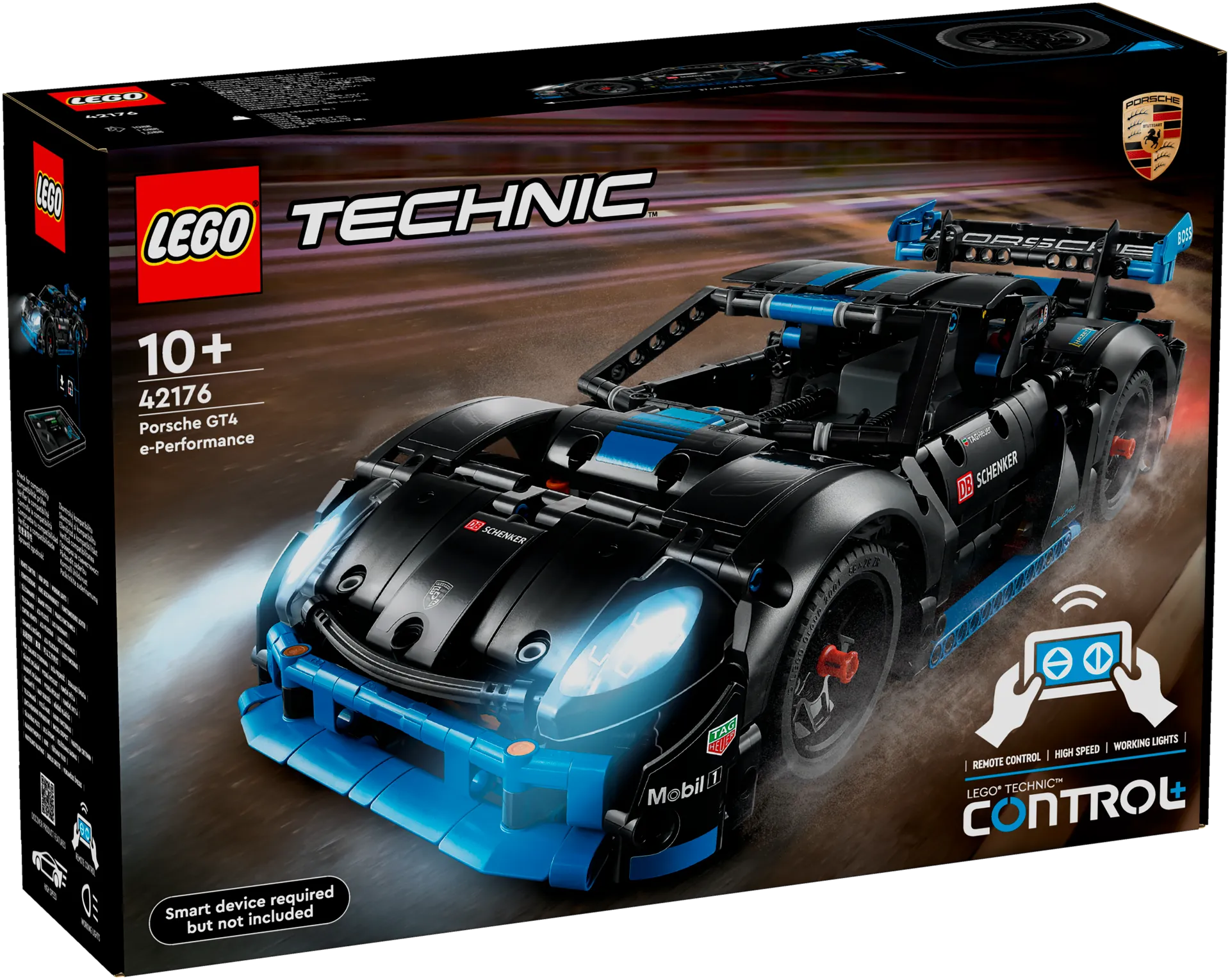 LEGO® Technic 42176 - Porsche GT4 e-Performance kilpa-auto - 2