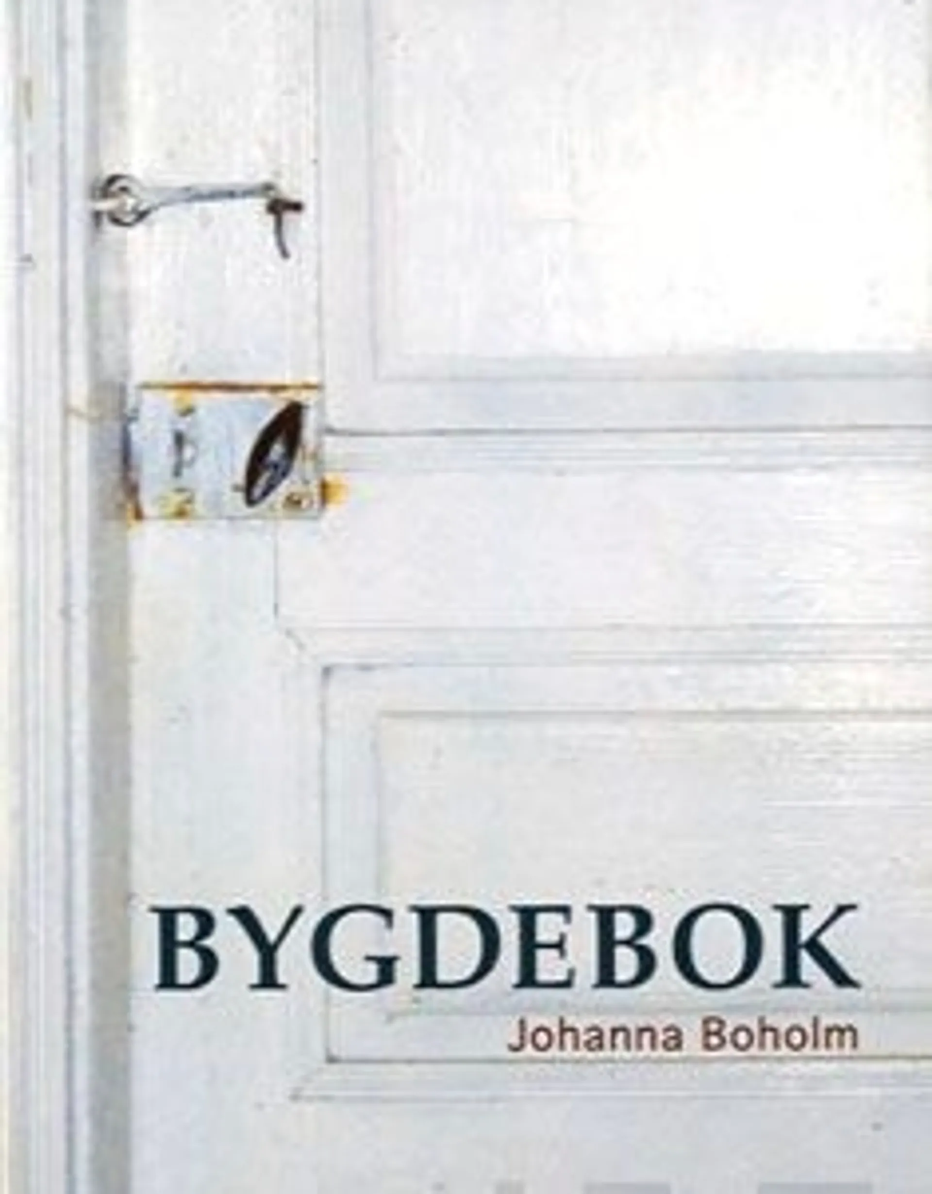 Boholm, Bygdebok