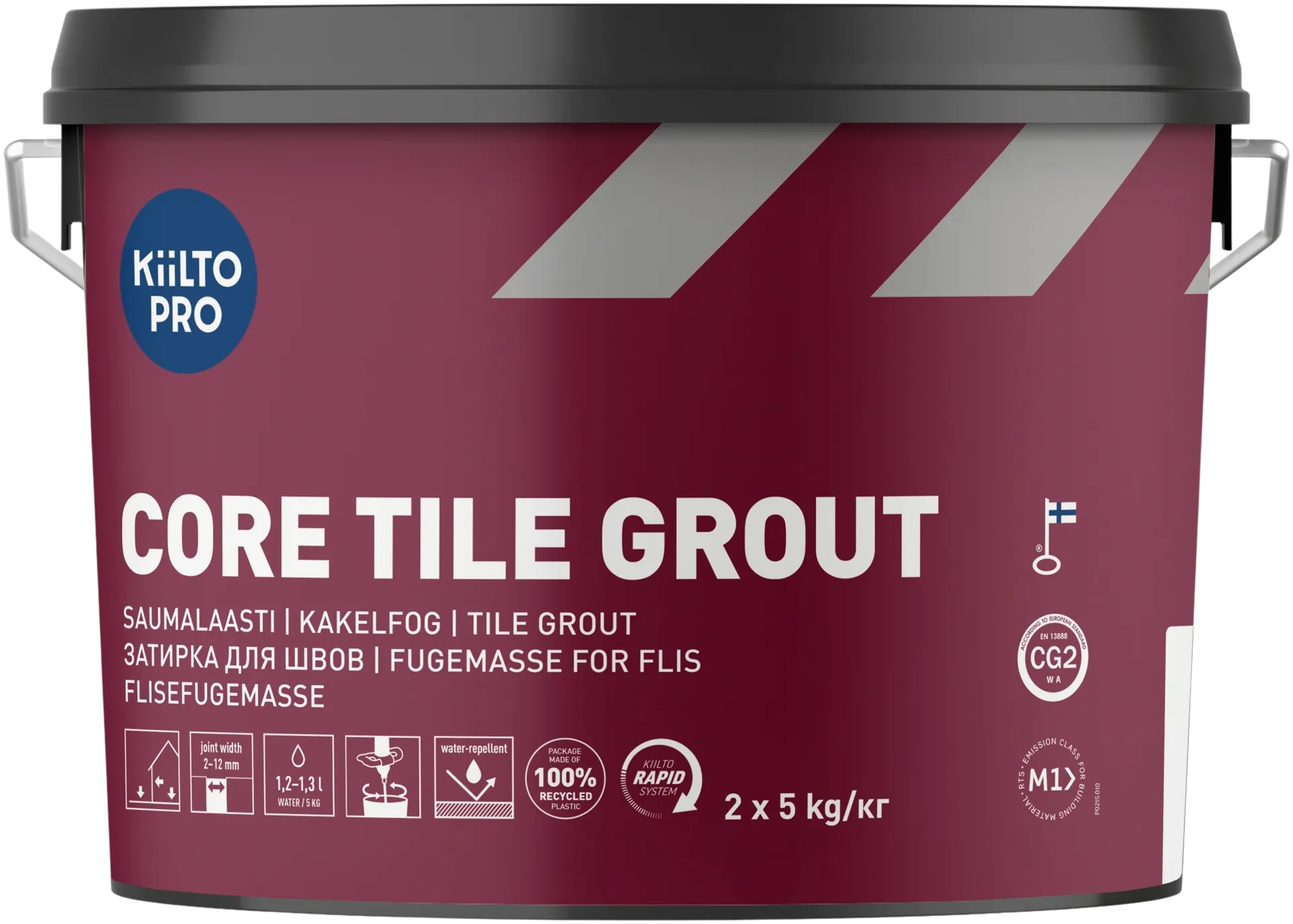 Kiilto Pro Core Tile grout saumalaasti 443 pearl  10 kg