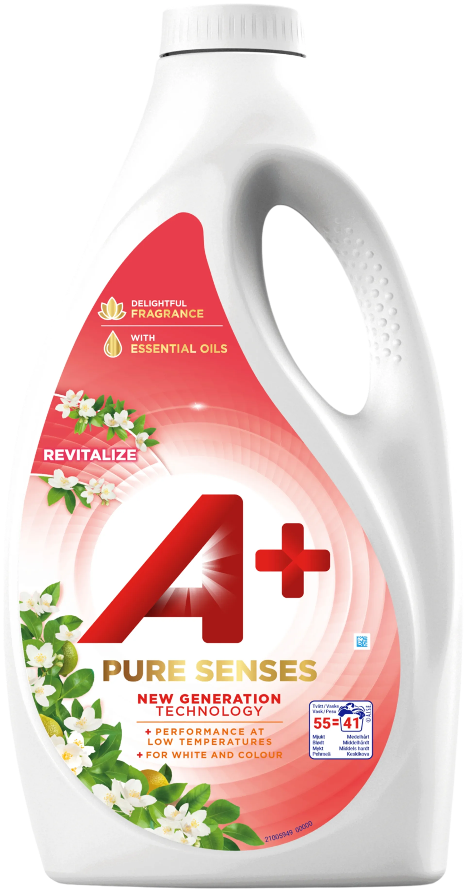 A+ Pure Senses Revitalize pyykinpesuneste 2,475l