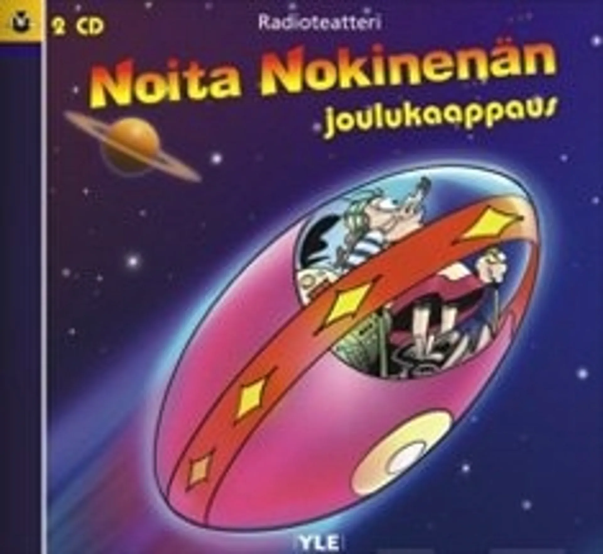 Noita Nokinenän joulukaappaus (2 kuunnelma-cd)