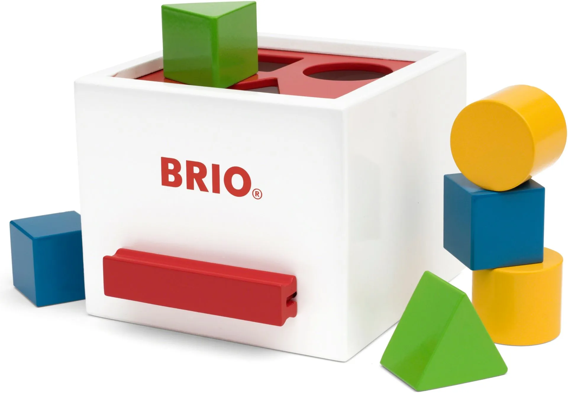 BRIO palikkalaatikko valkoinen - 3