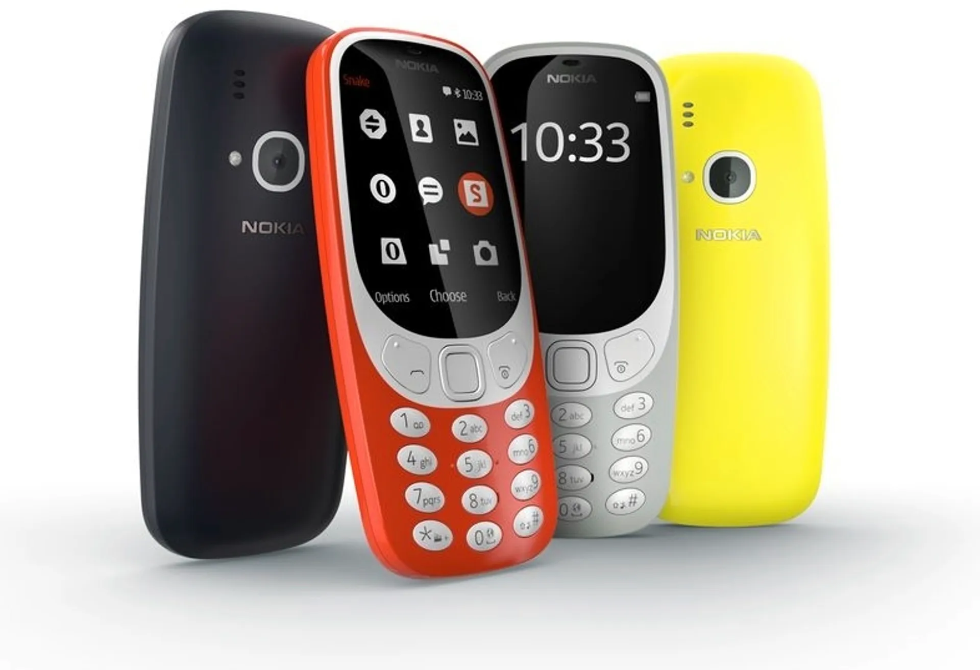 Nokia 3310 dual-sim 2G matkapuhelin punainen - 5
