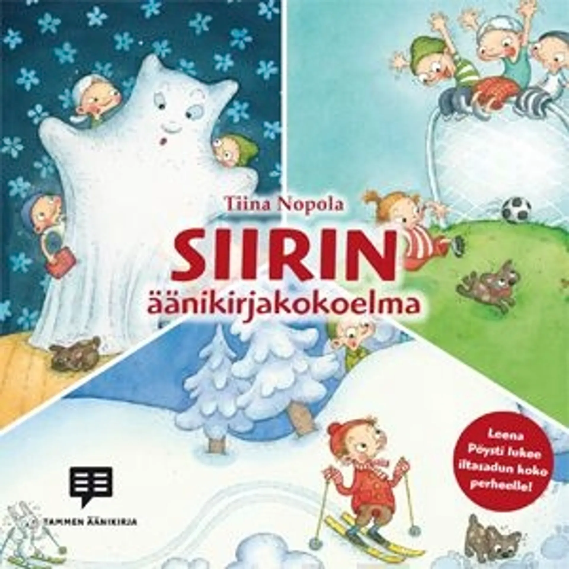 Nopola, Siirin äänikirjakokoelma (cd)