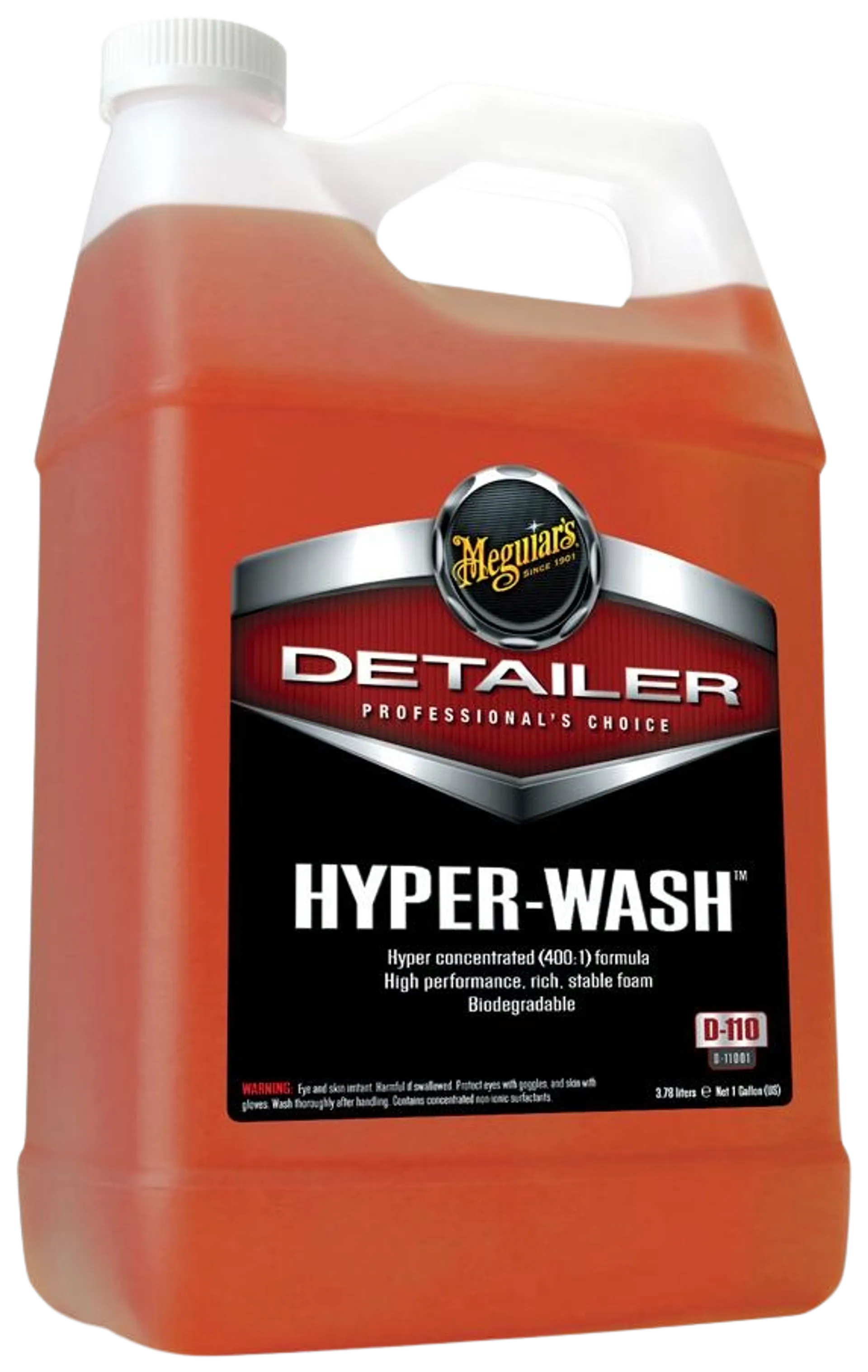 Meguiars detailer hyper wash tehokas shamppoo, esipesuaine ja vaahtopesuaine