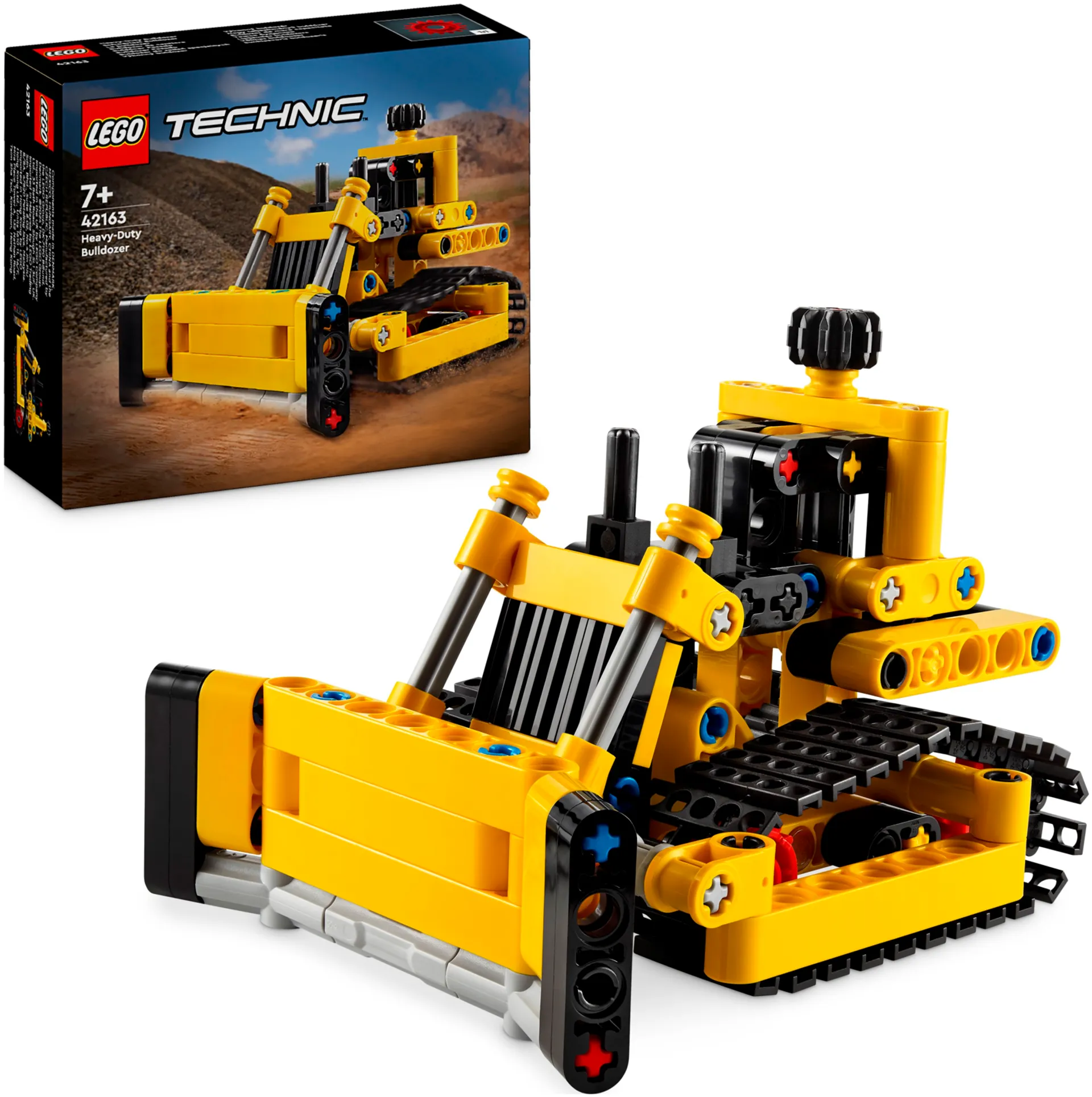 LEGO Technic 42163 Raskaan sarjan puskutraktori - 1