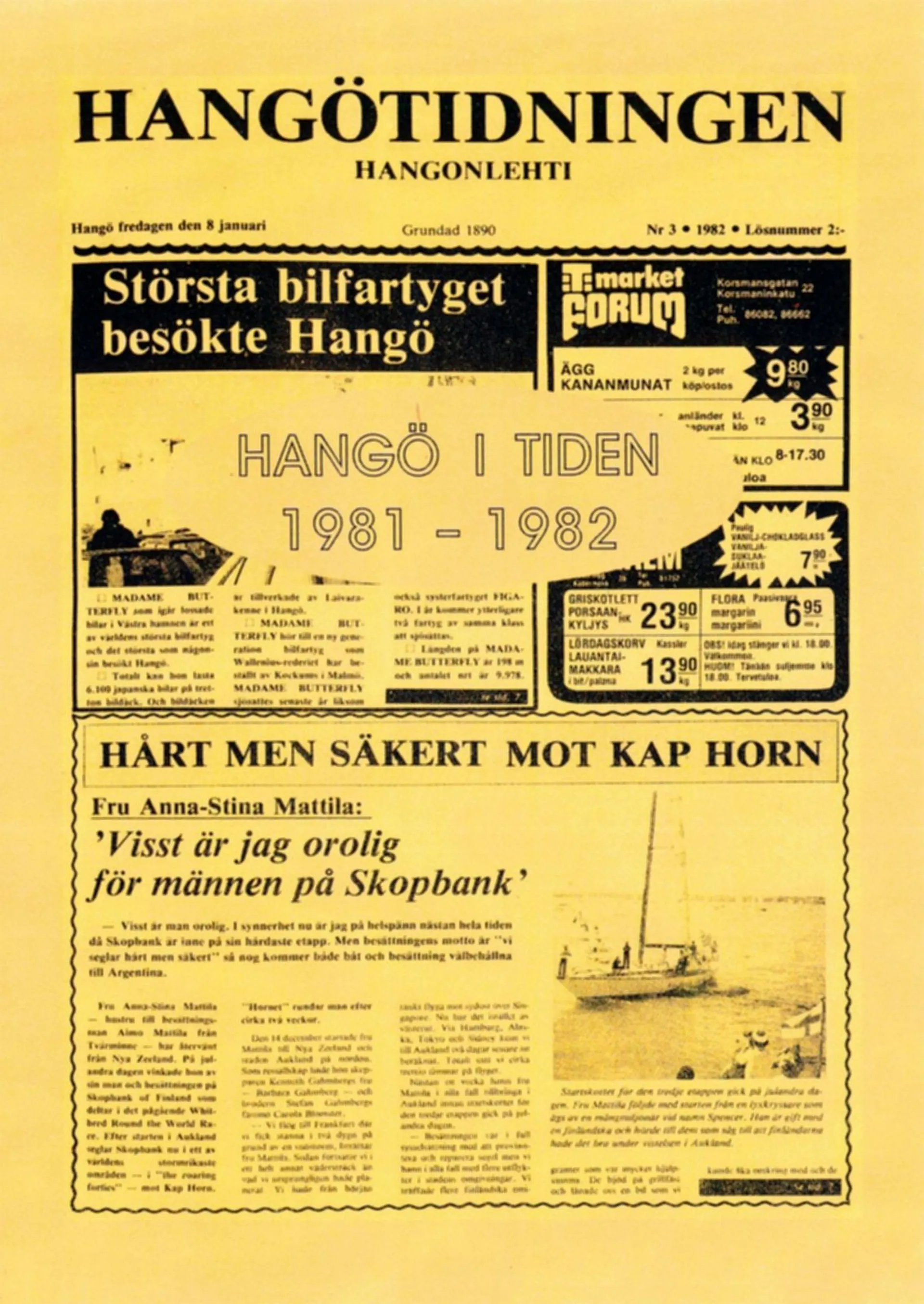 Hangö i tiden 1981-1982 - Del 17