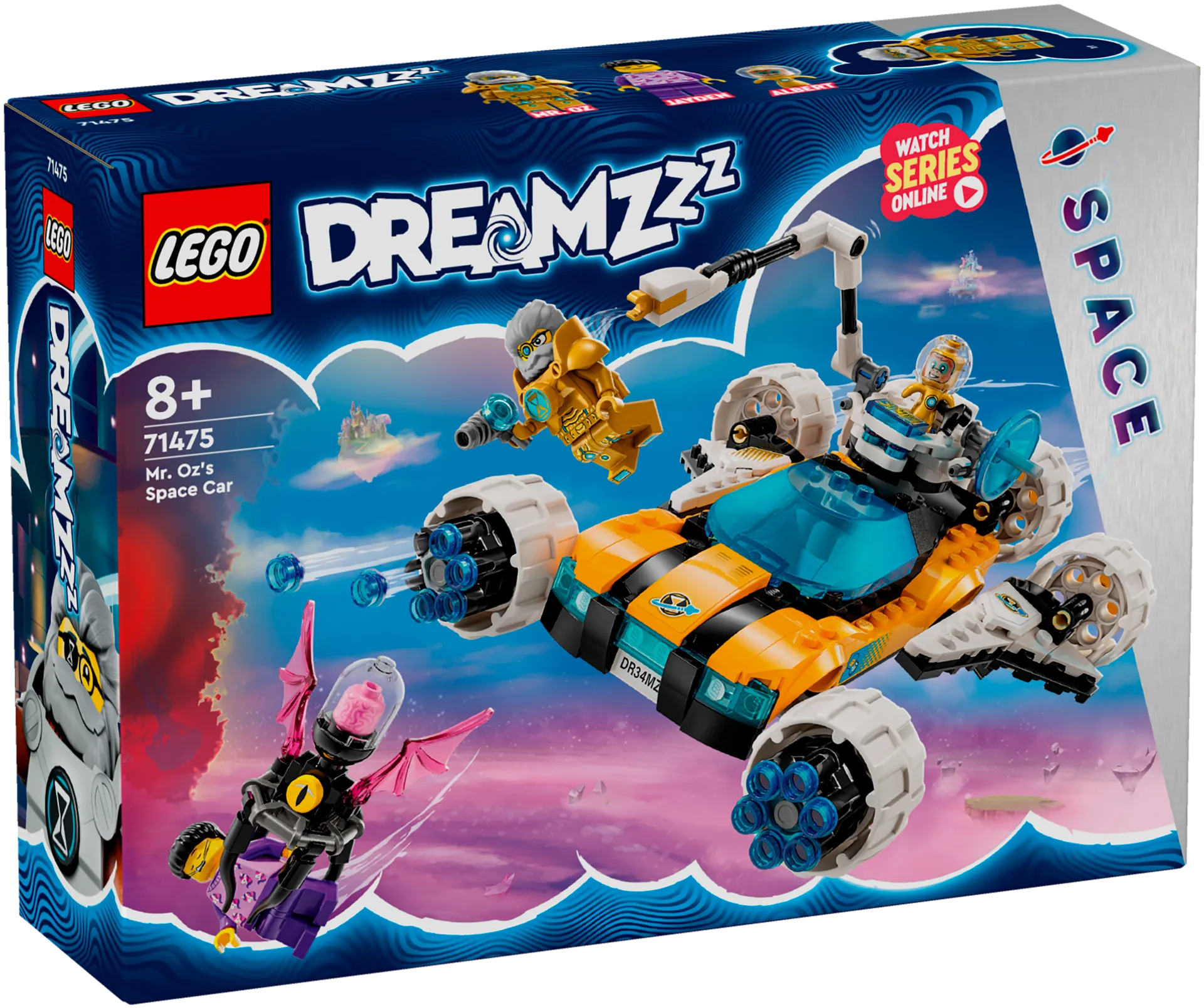 LEGO Dreamzzz 71475 Herra Oswaldin avaruusauto - 2