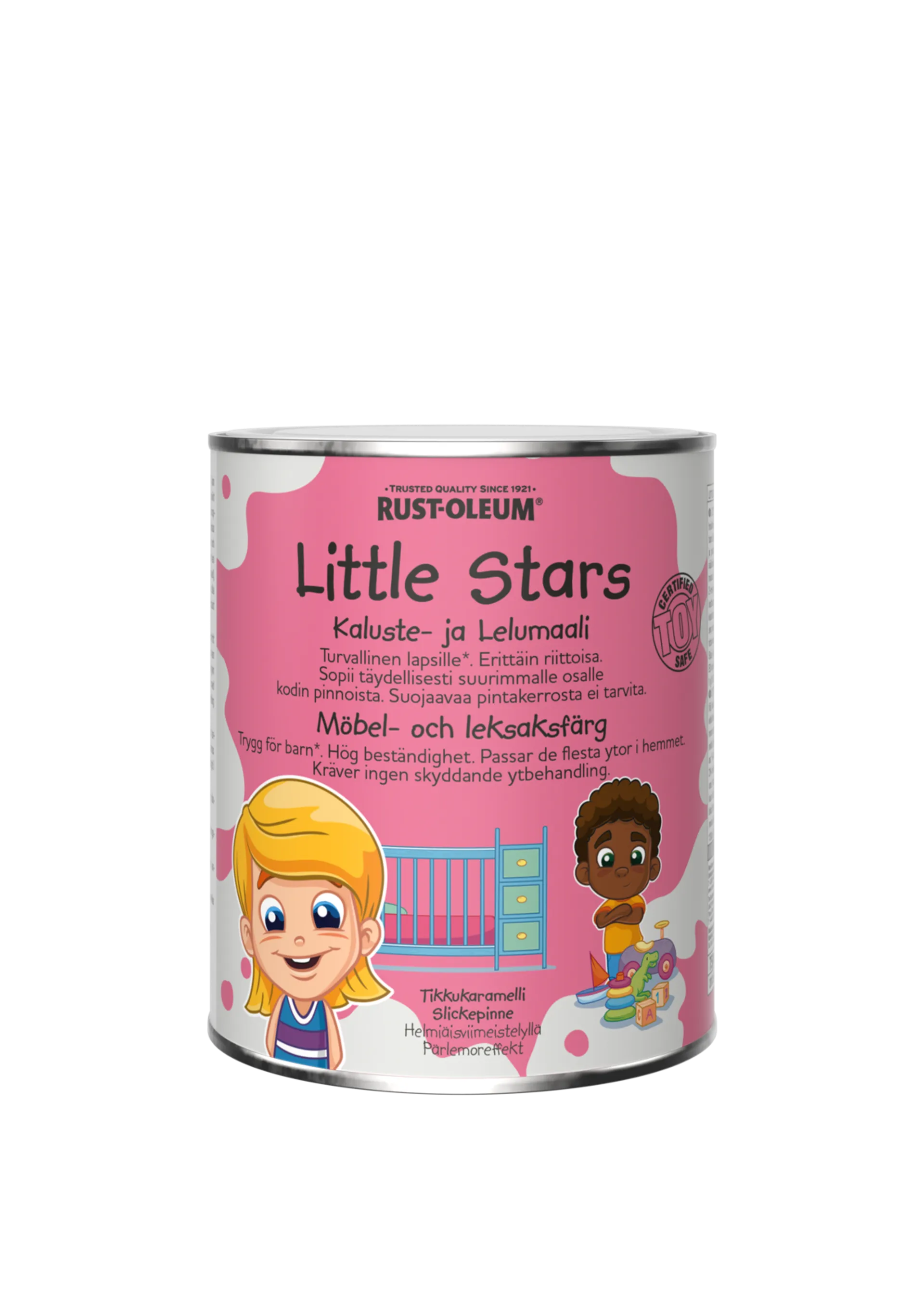 Rust-Oleum Little Stars Kaluste- ja Lelumaali Helmiäishohde 750ml Tikkukaramelli