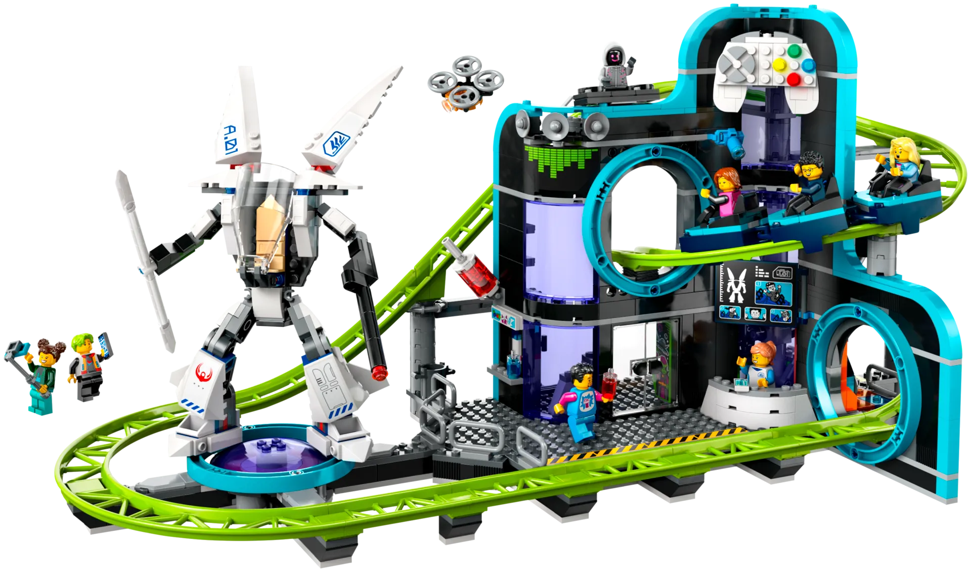 LEGO My City 60421 Robottimaailman vuoristorata - 4