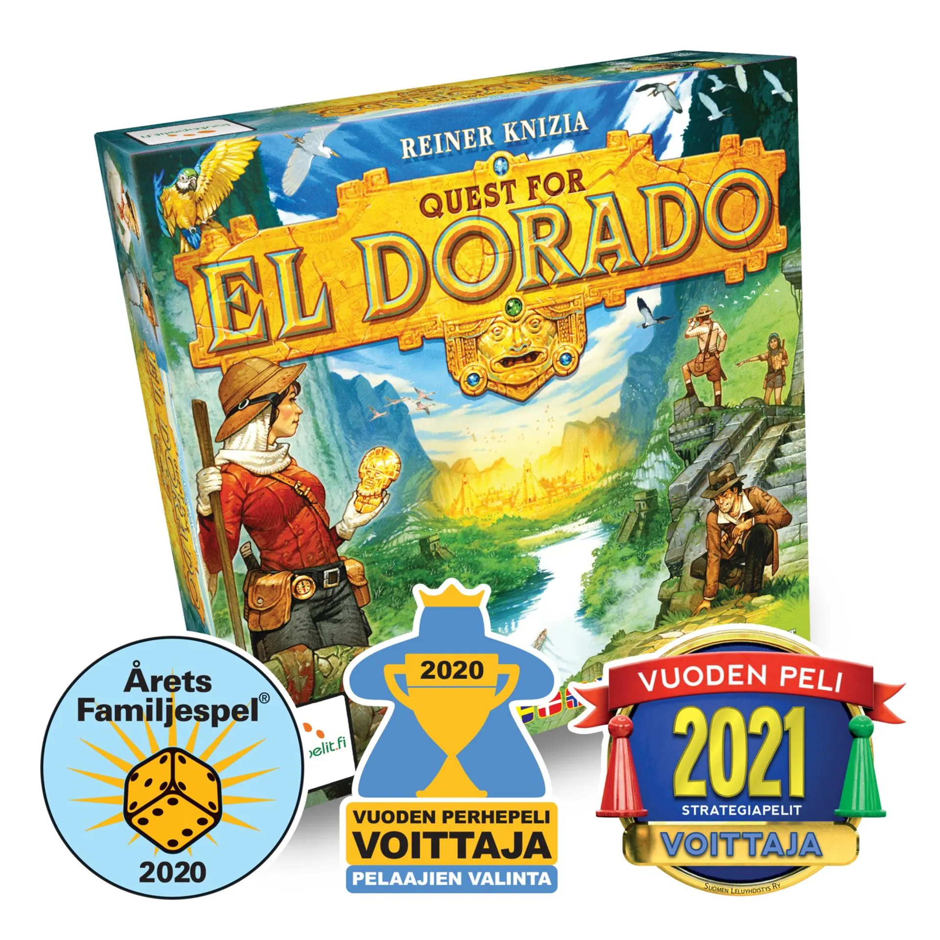Quest for El Dorado lautapeli - 3