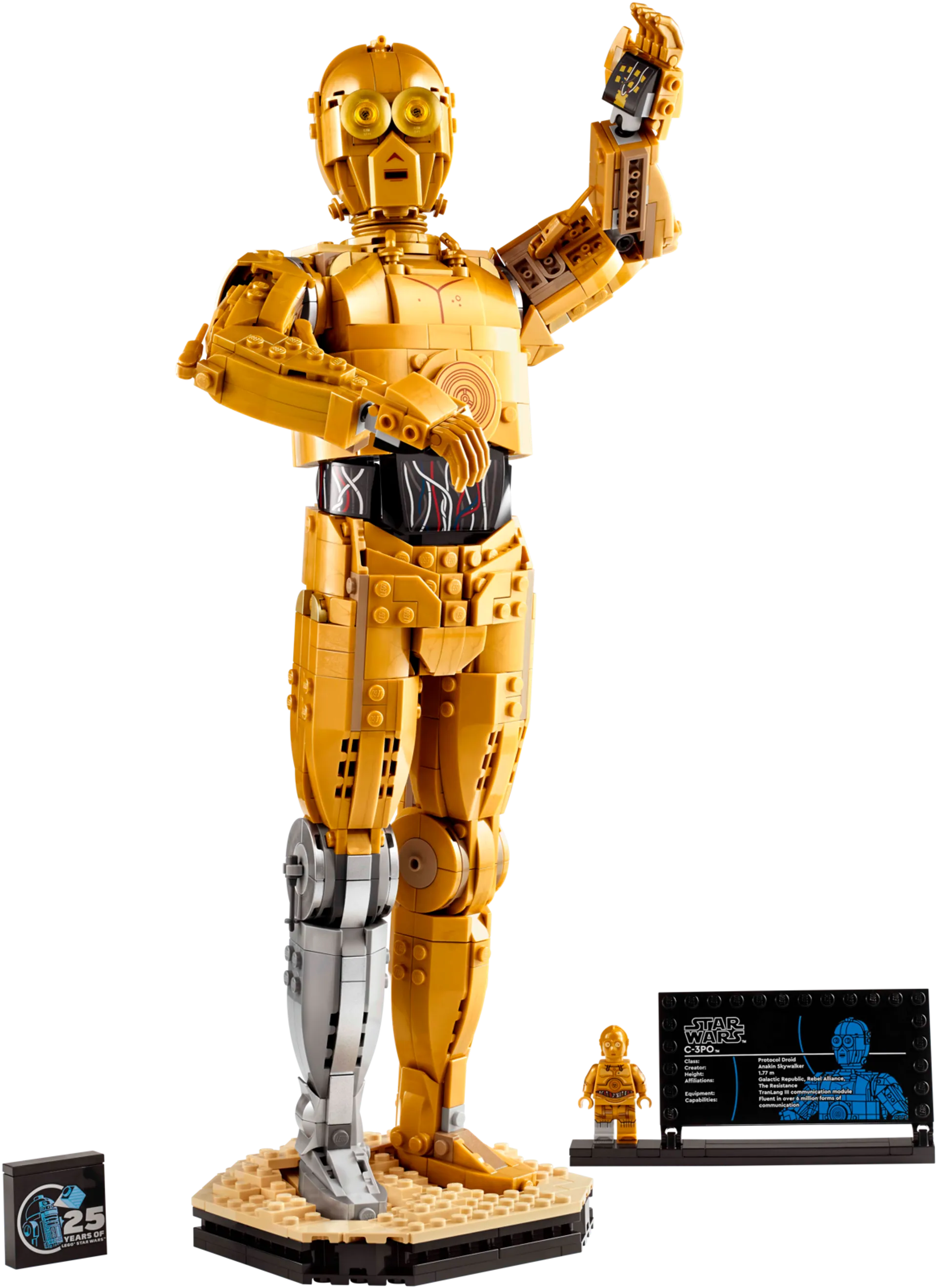 LEGO® Star Wars™ 75398 - C-3PO™ rakennettava droidihahmo - 4