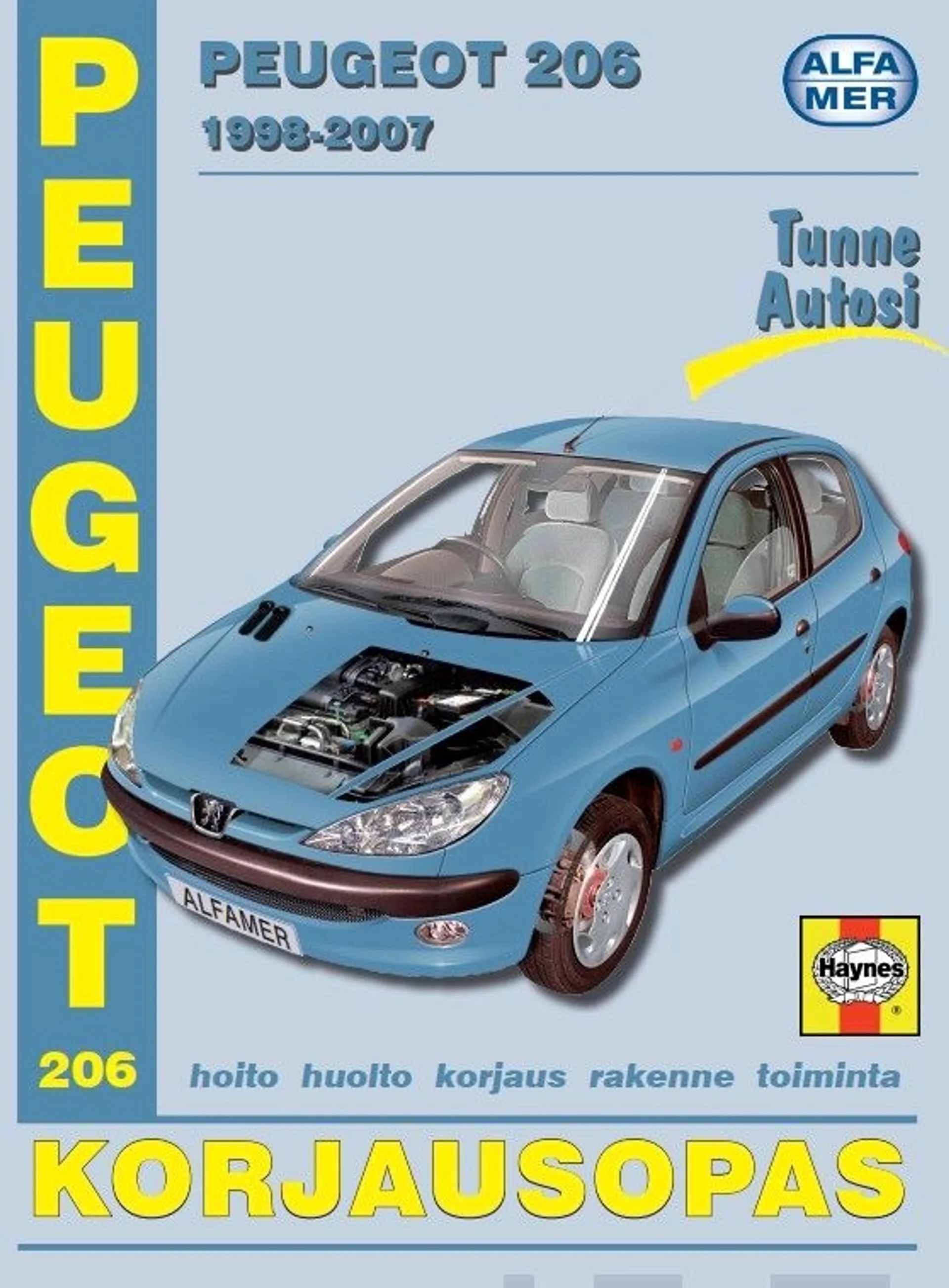 Mauno, Peugeot 206 1998-2007 - korjausopas