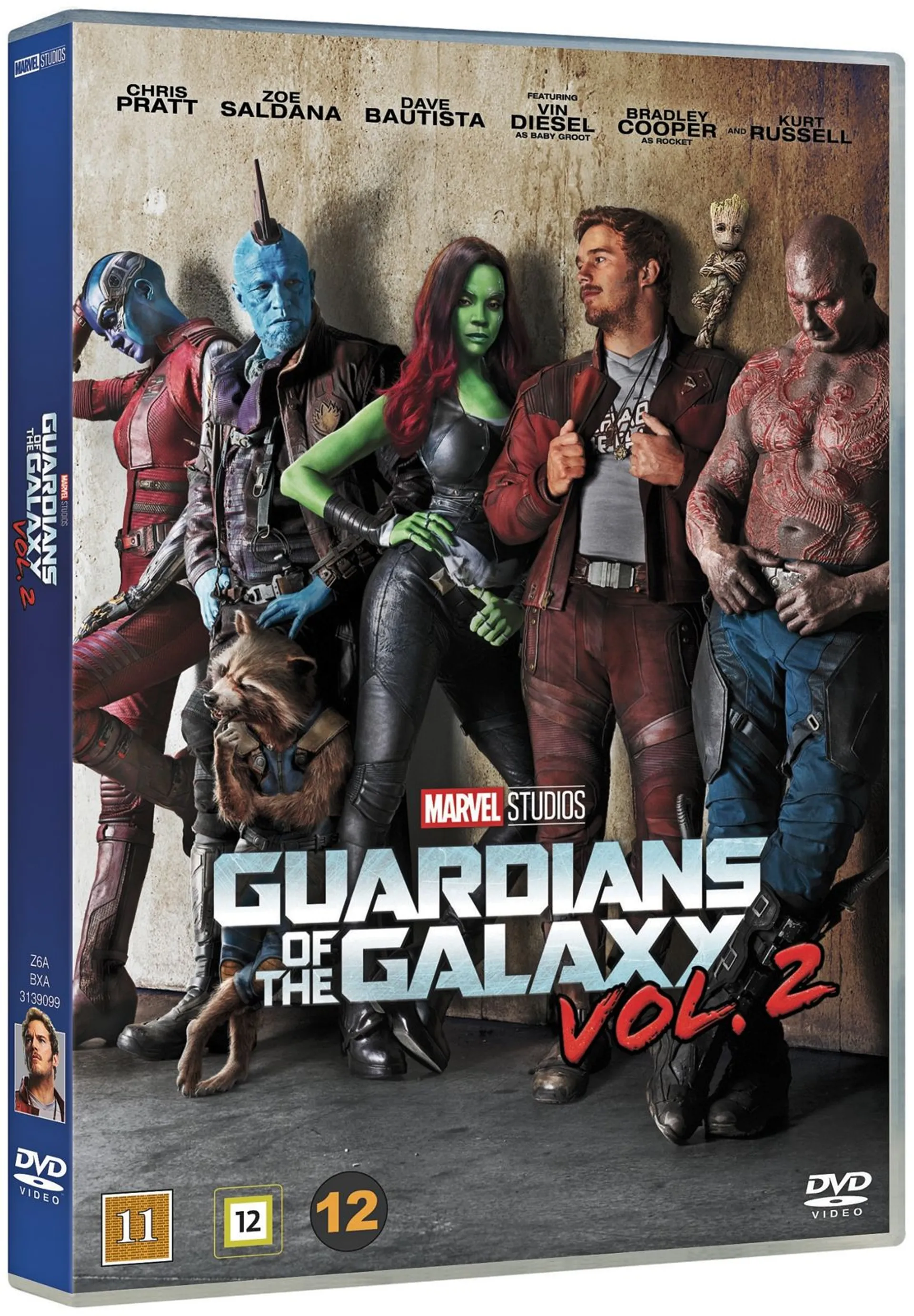 Guardians Of The Galaxy 2 DVD