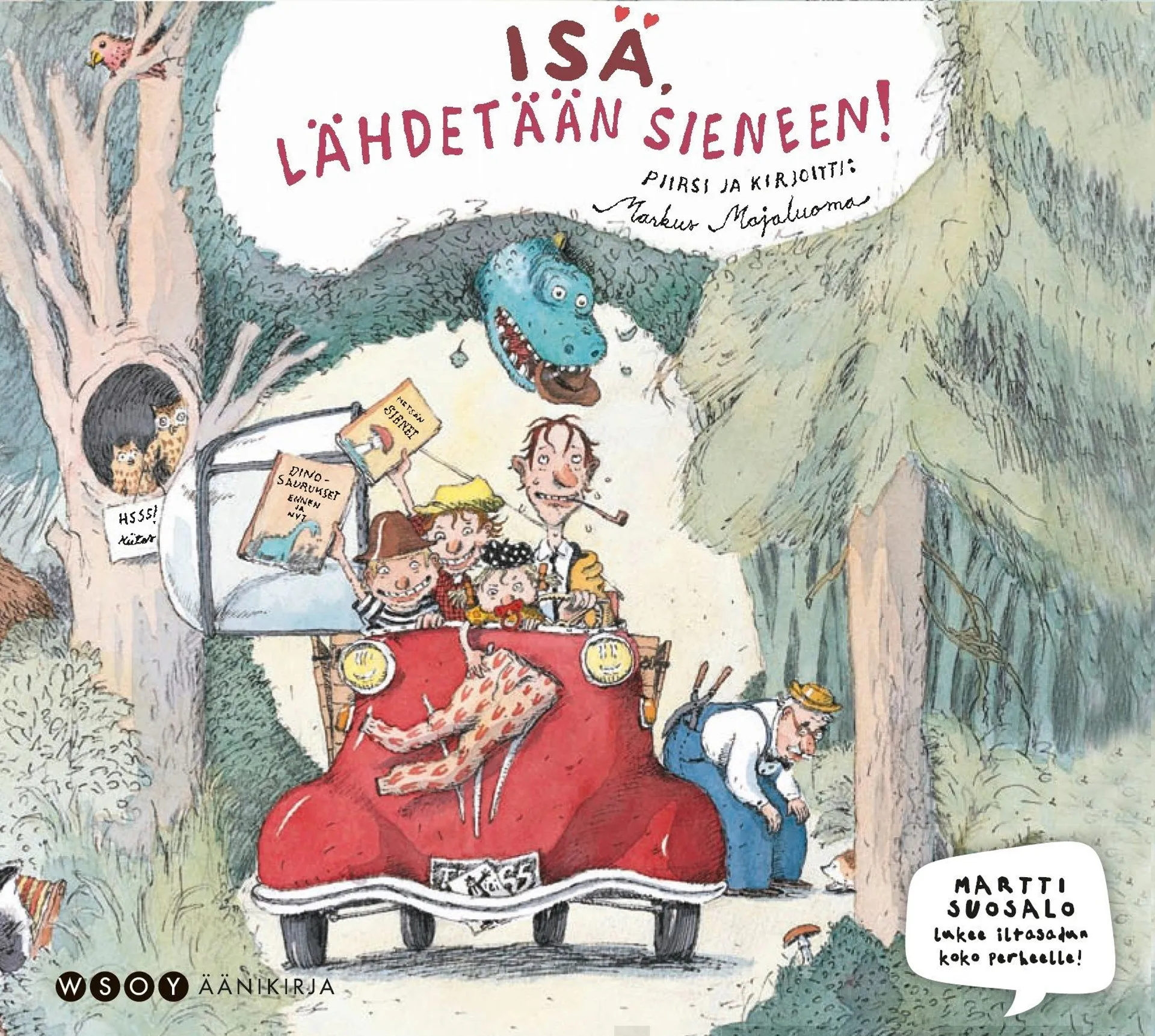 Isä, lähdetään sieneen! (cd)