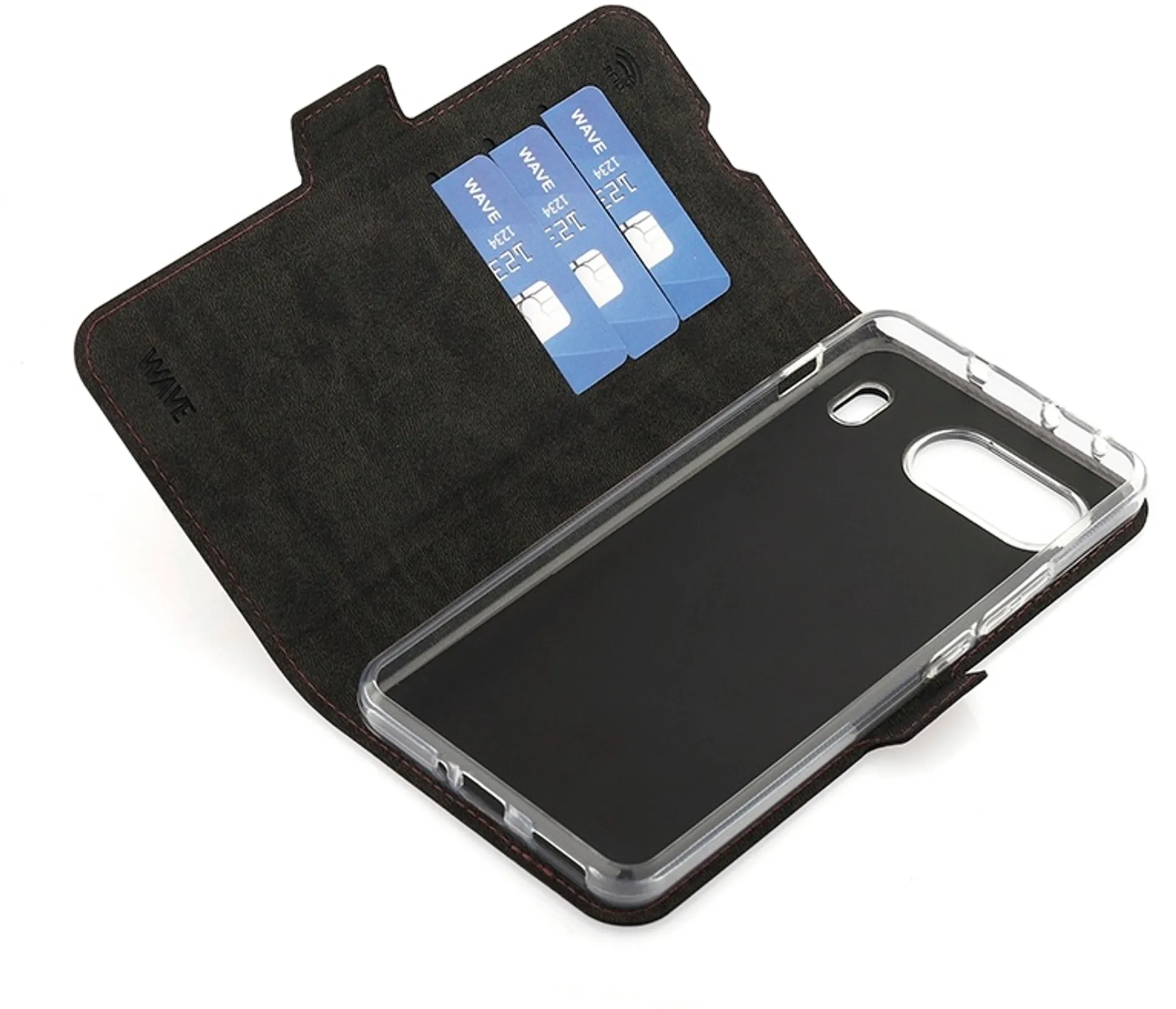 Wave Book Case, OnePlus Nord 4 5G, Smoky Sangria - 4