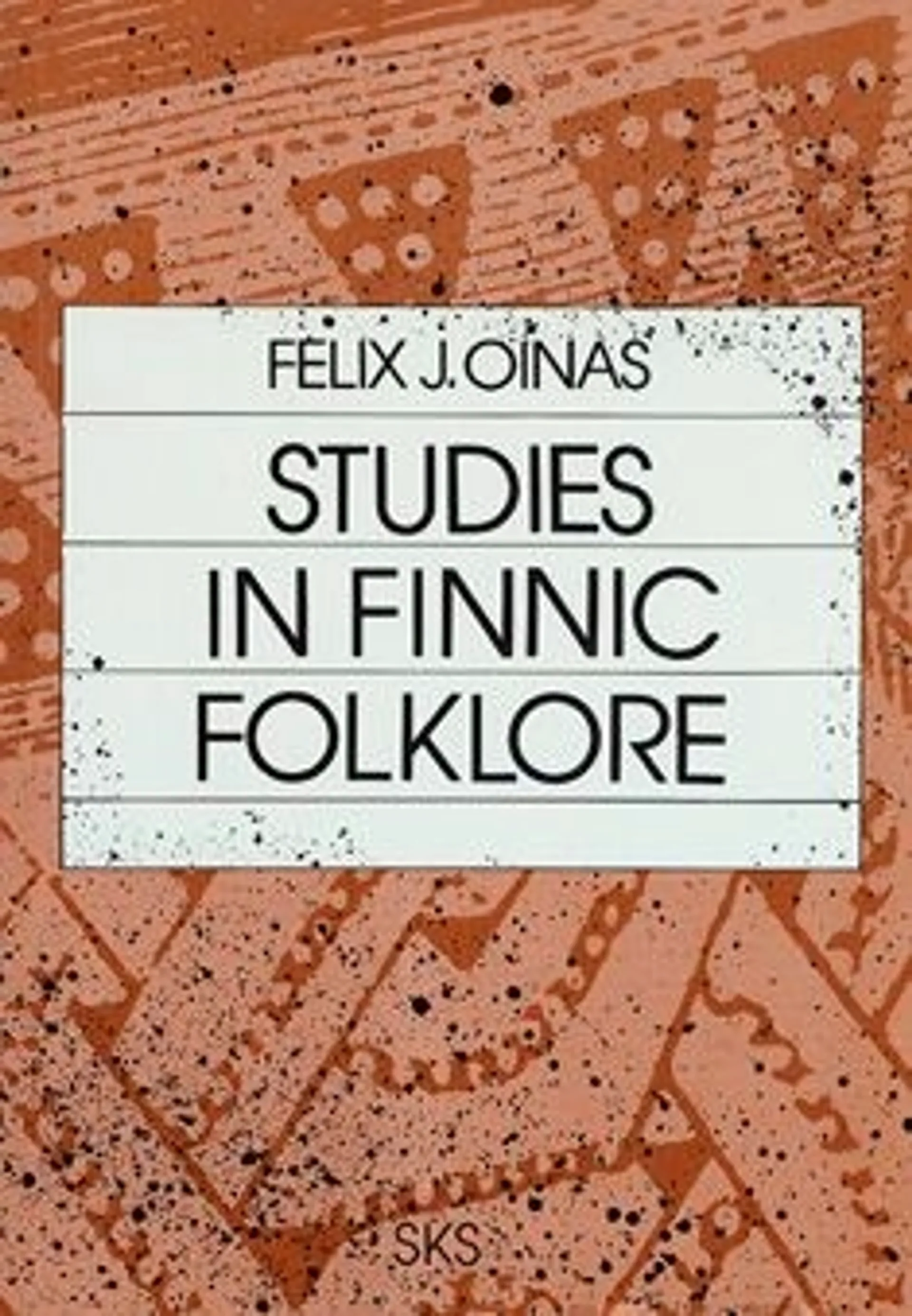 Oinas, Studies in finnic folklore