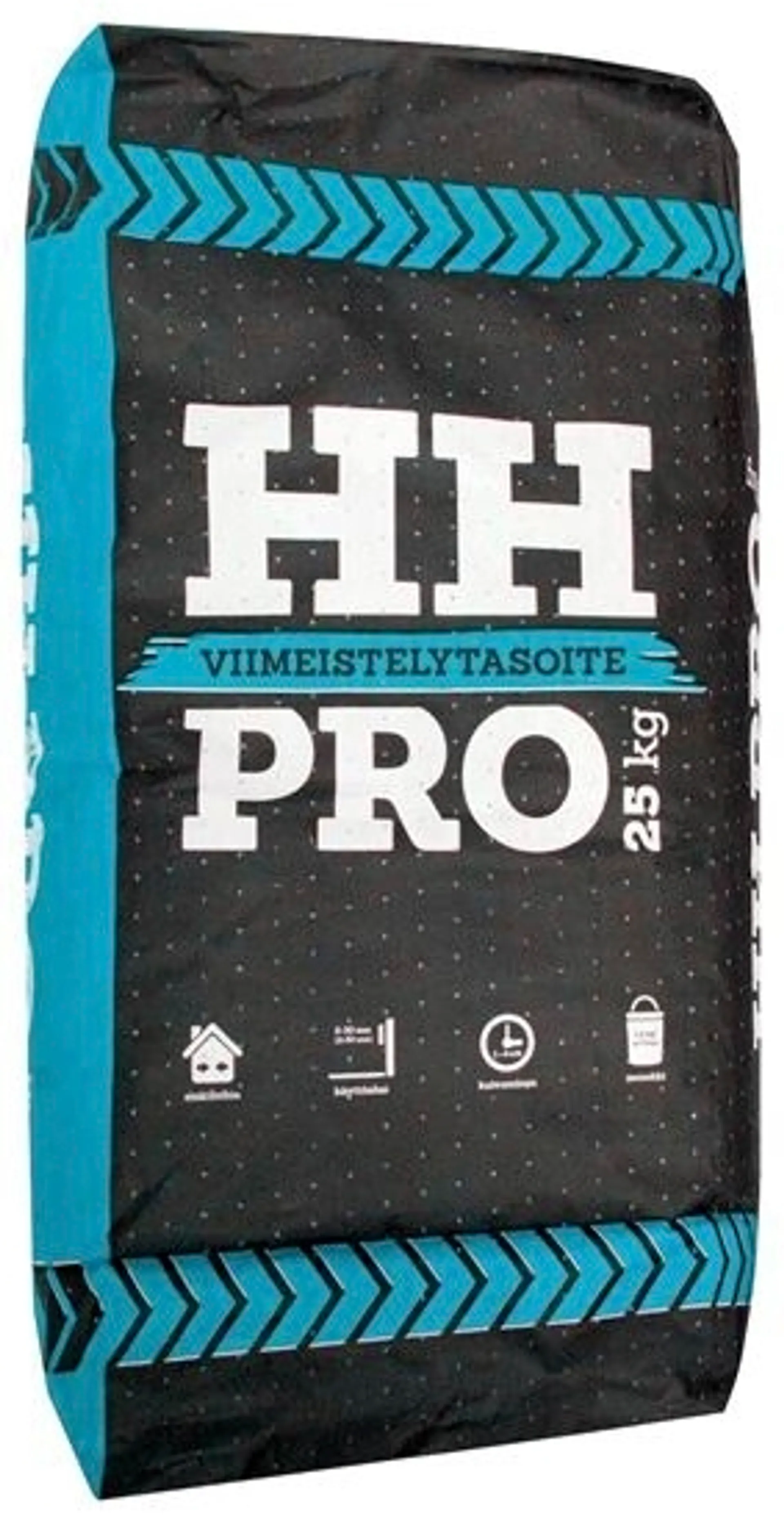 HH Pro viimeistelytasoite käsilevitteinen 25kg 1-10mm