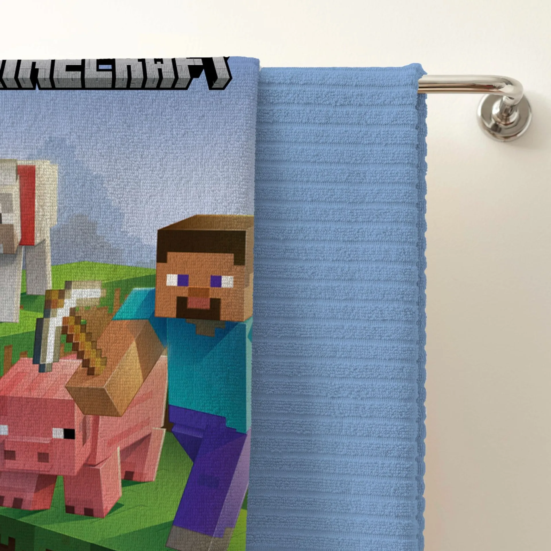 Minecraft Lasten kylpypyyhe 70x140 cm - 3