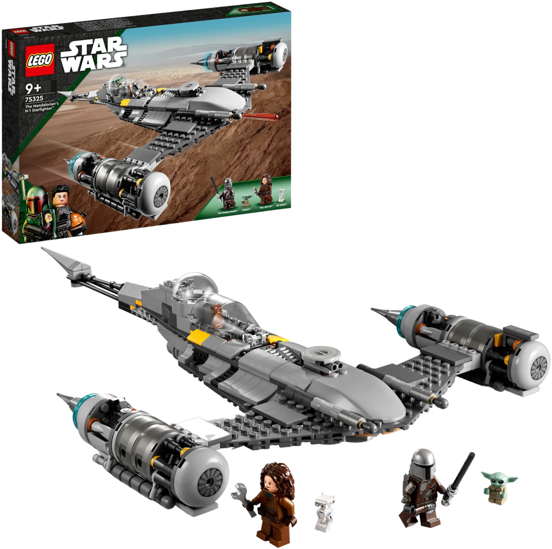 LEGO® Star Wars 75325 Mandalorialaisen N-1-tähtihävittäjä - 1
