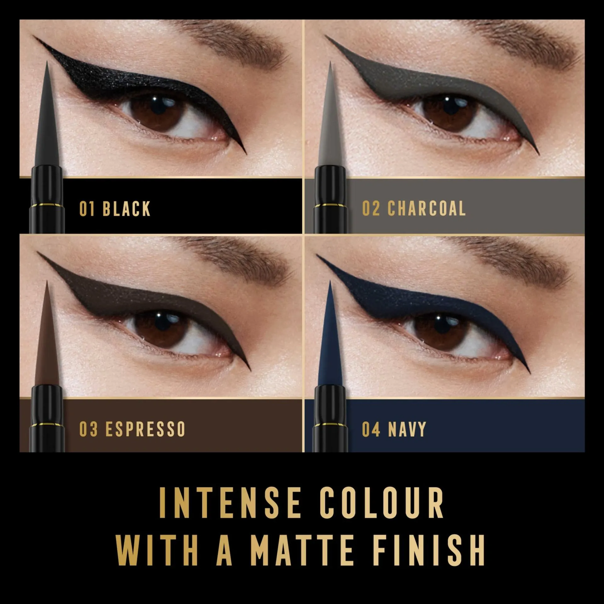 Max Factor Masterpiece Matte Liquid Eyeliner 1,7 ml Black, silmänrajaustussi - 7